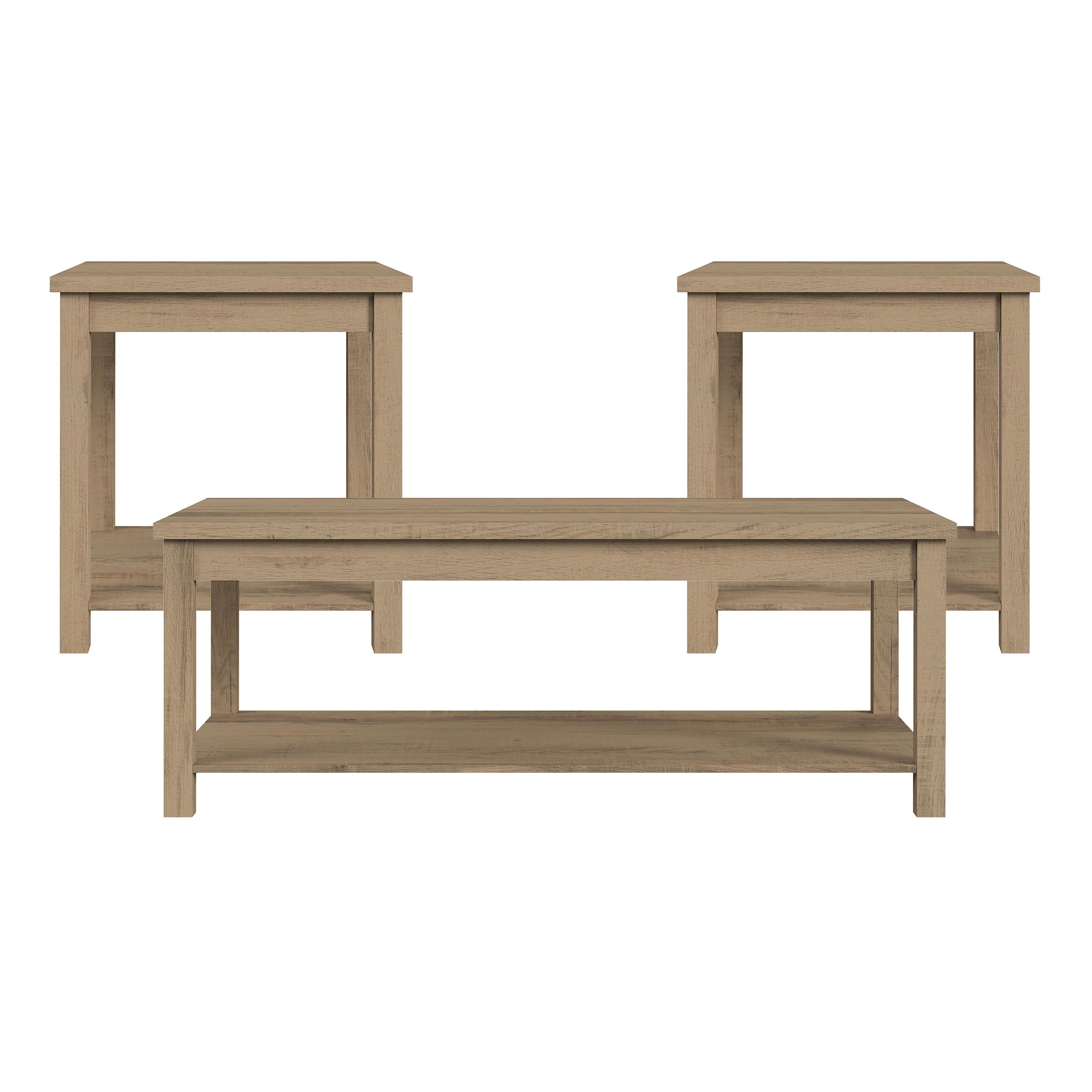 Eleanor - Three Pack Occasional Set - Brown