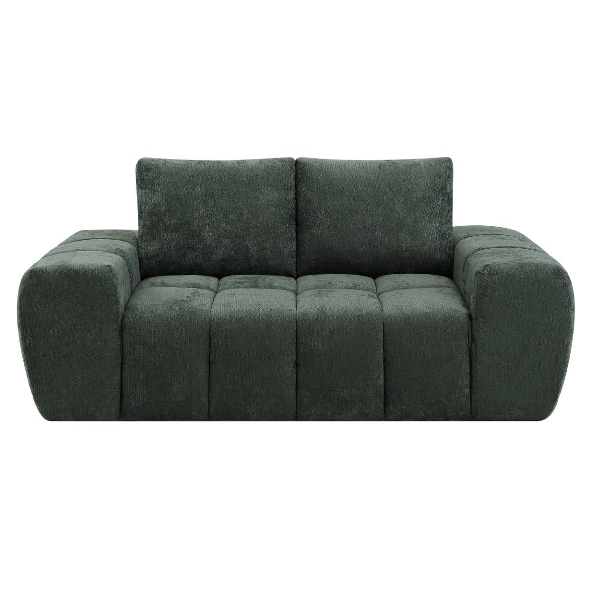 Medwin - Loveseat - Green, dark green, view 4
