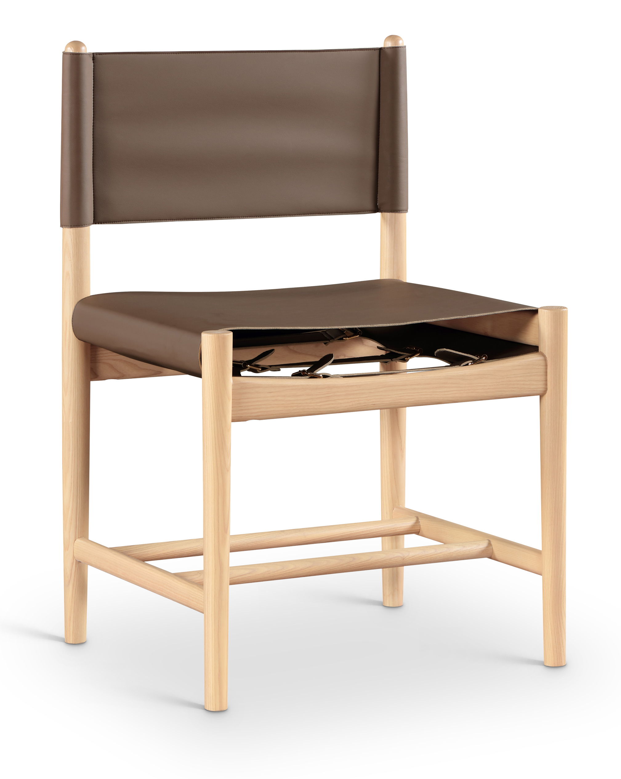 Rawlins - Vegan Leather Dining Chair (Set of 2) - Brown