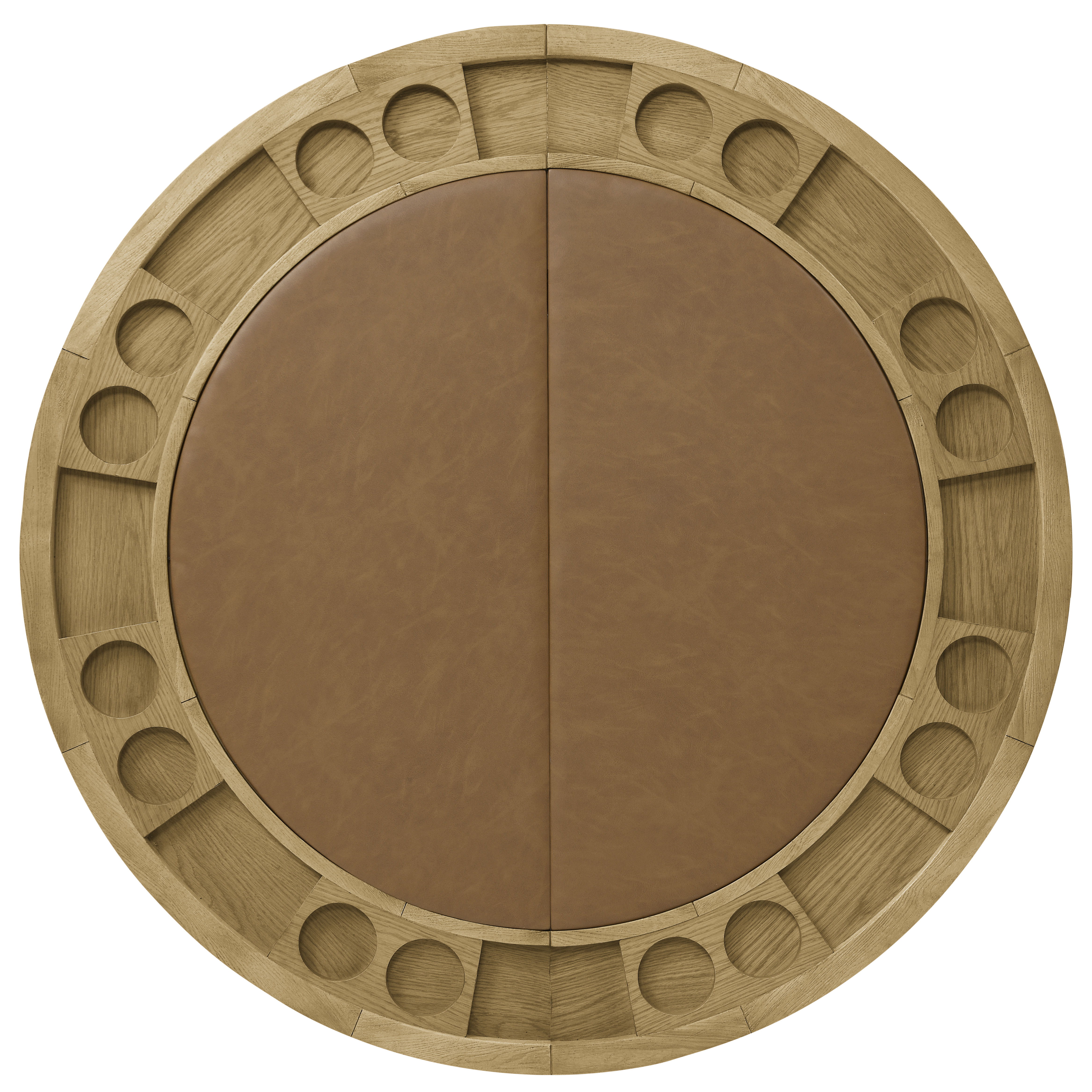 Rylie - Folding Game Table Top - Caramel