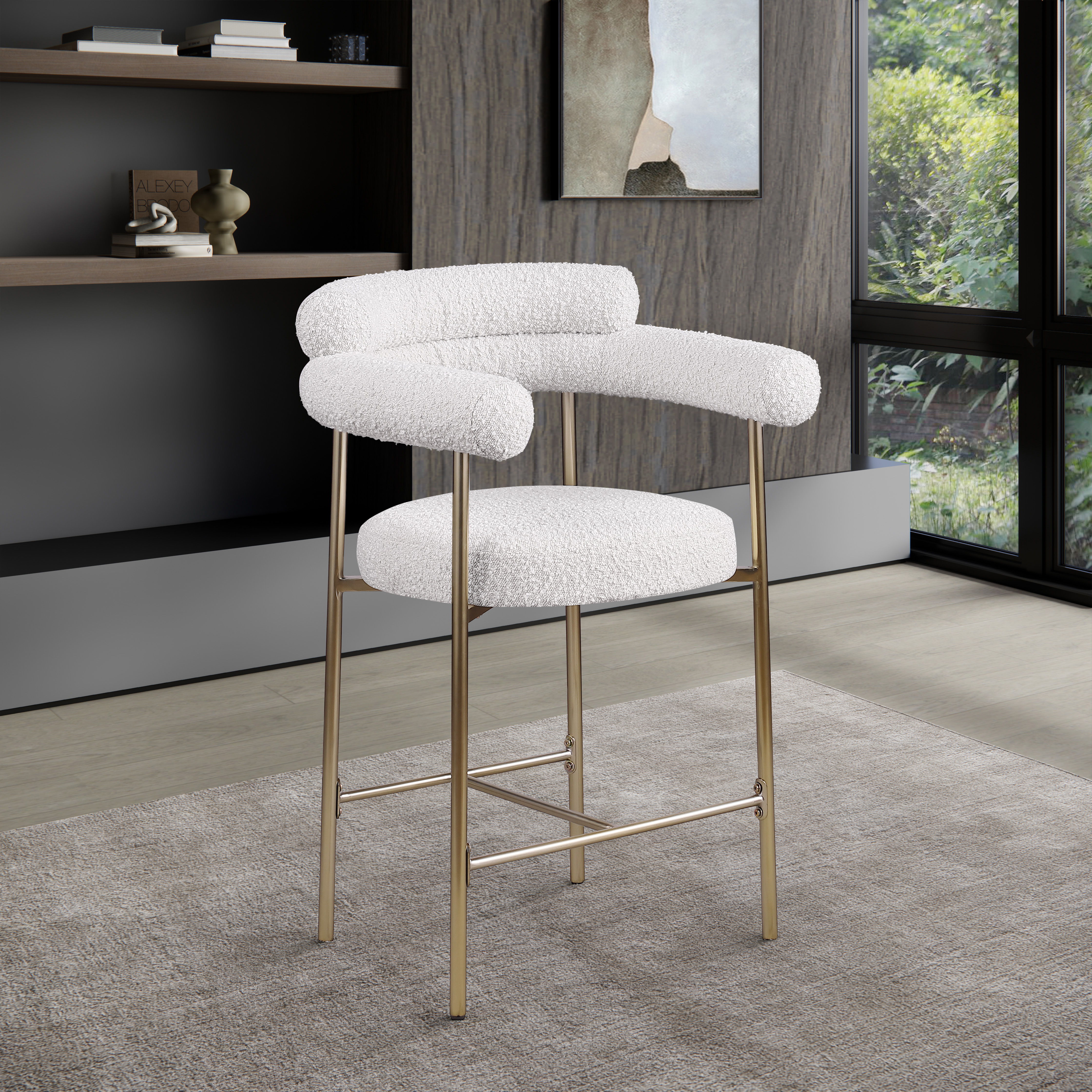 Blake - Counter Stool (Set of 2) - Cream