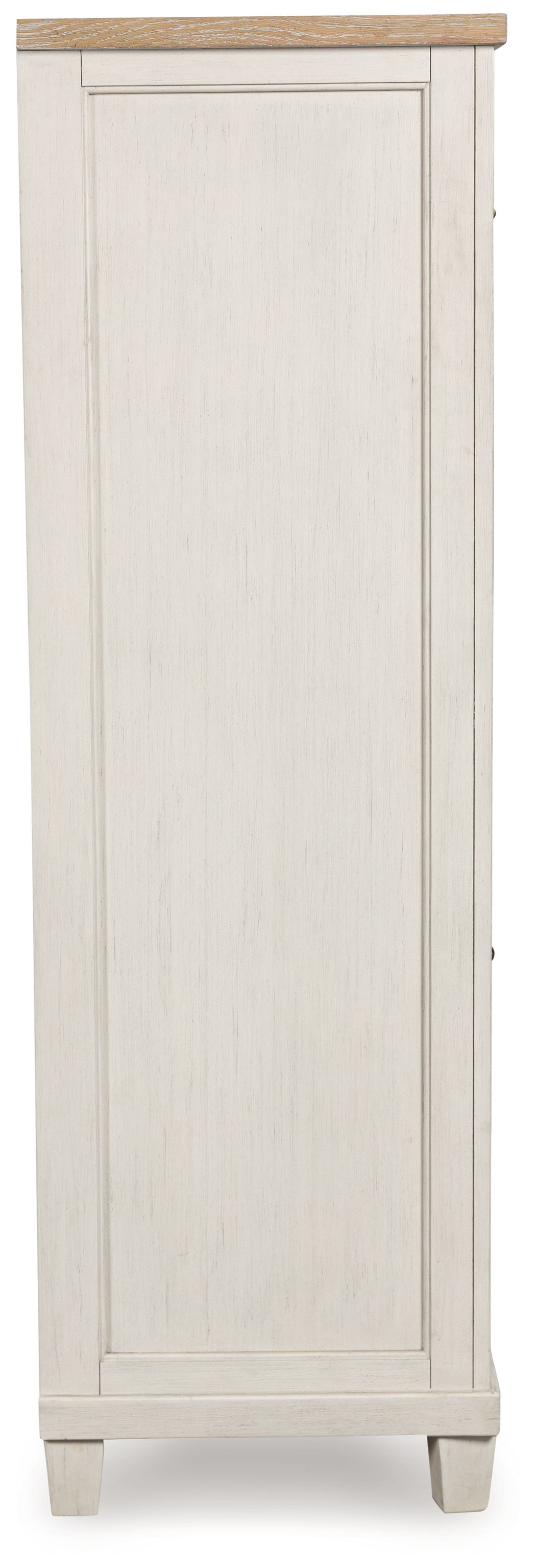 Ashley Furniture Shaybrock - Door Chest - Antique White / Brown - Image 5