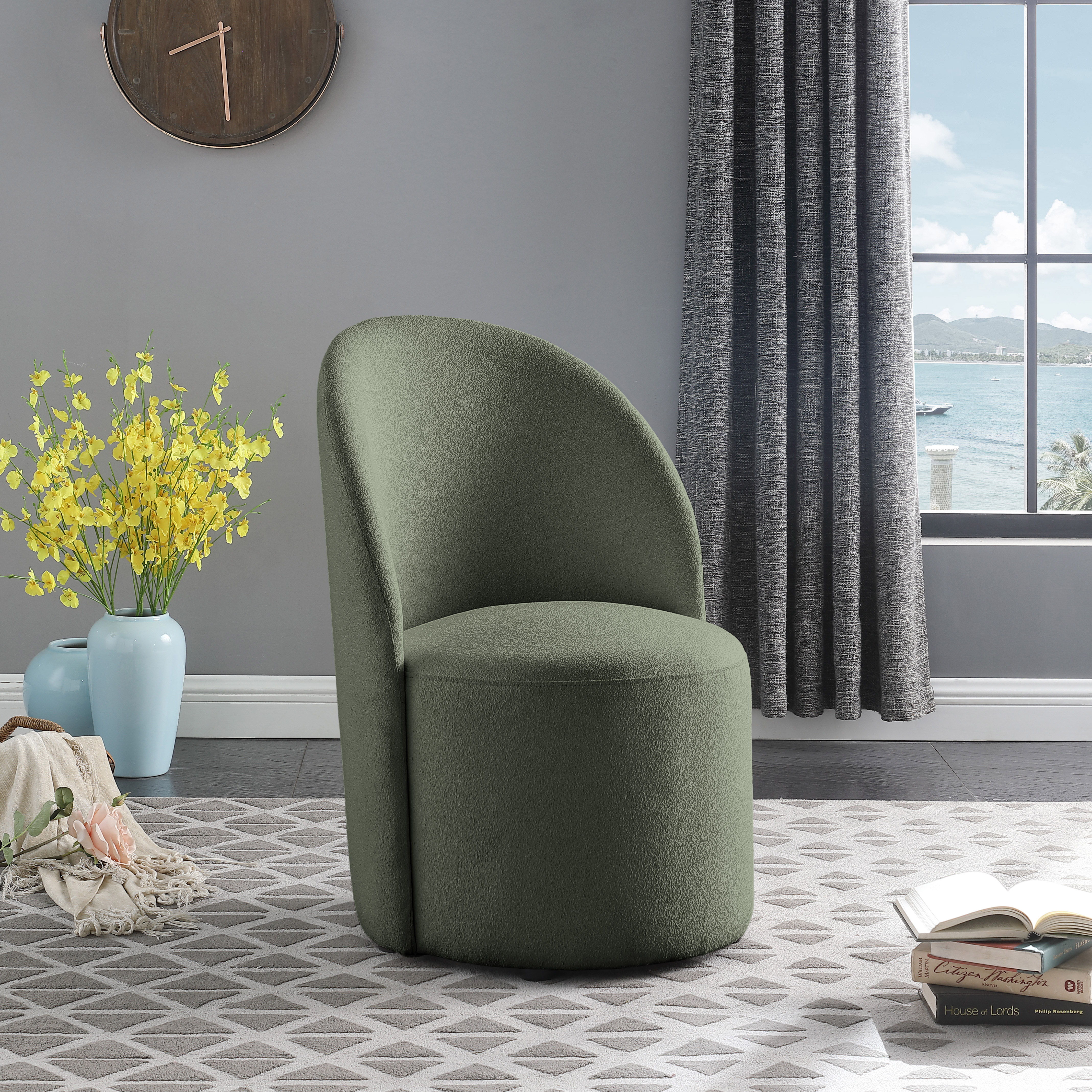 Hautely - Accent Chair - Green