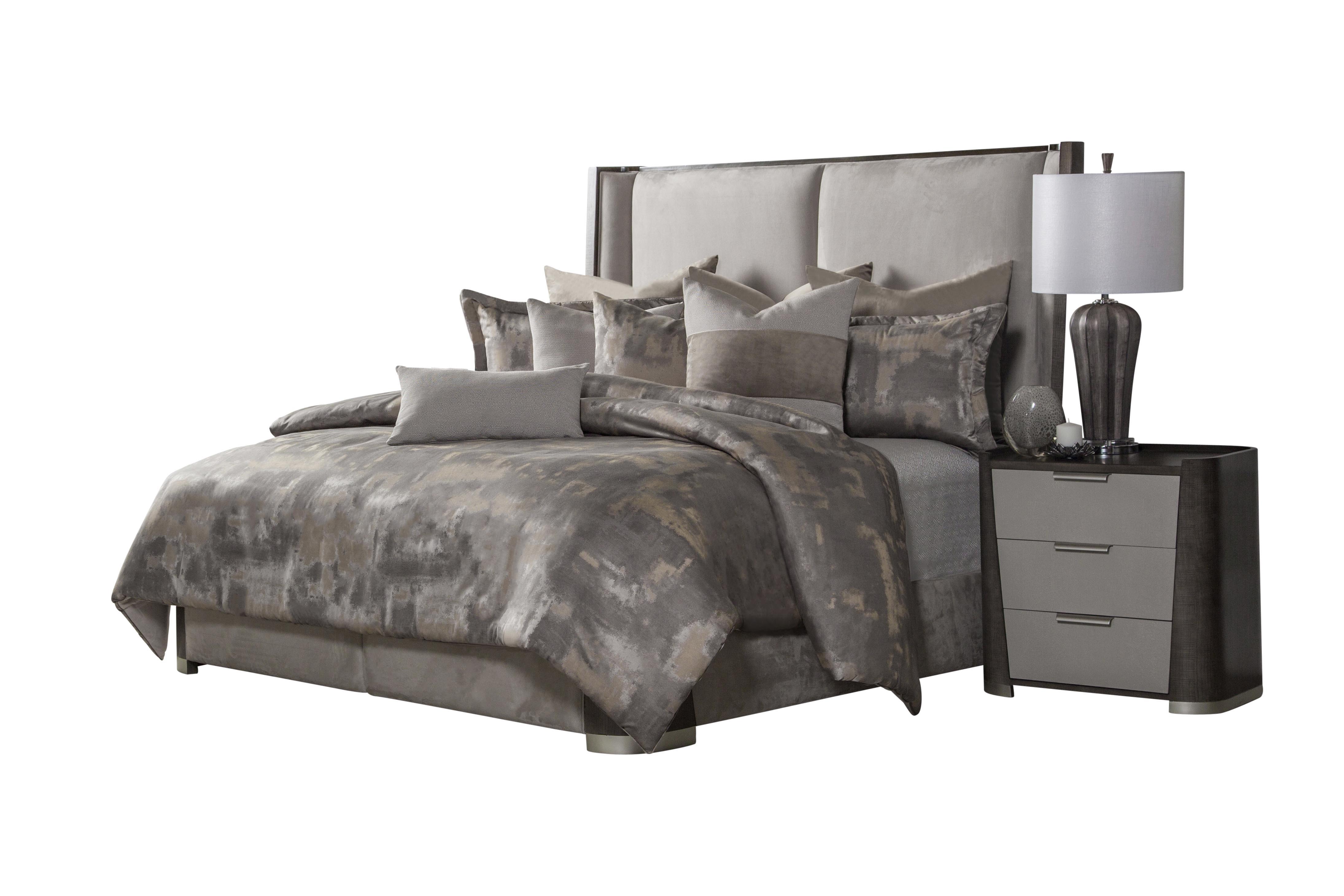 Aubrey - 10 Piece King Comforter Set - Patina Image