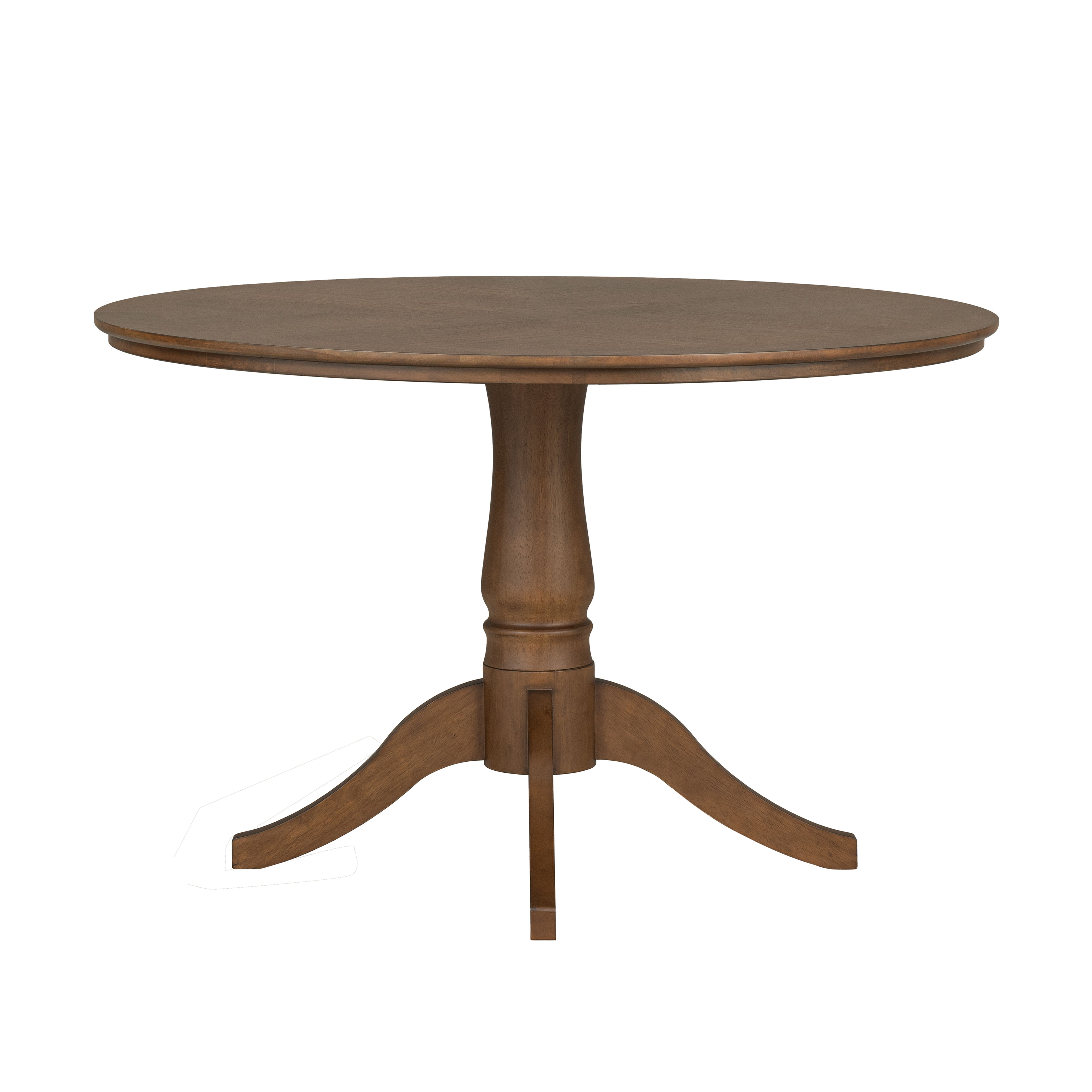 Azalea - Round Dining Table - Walnut, dark brown, view 3