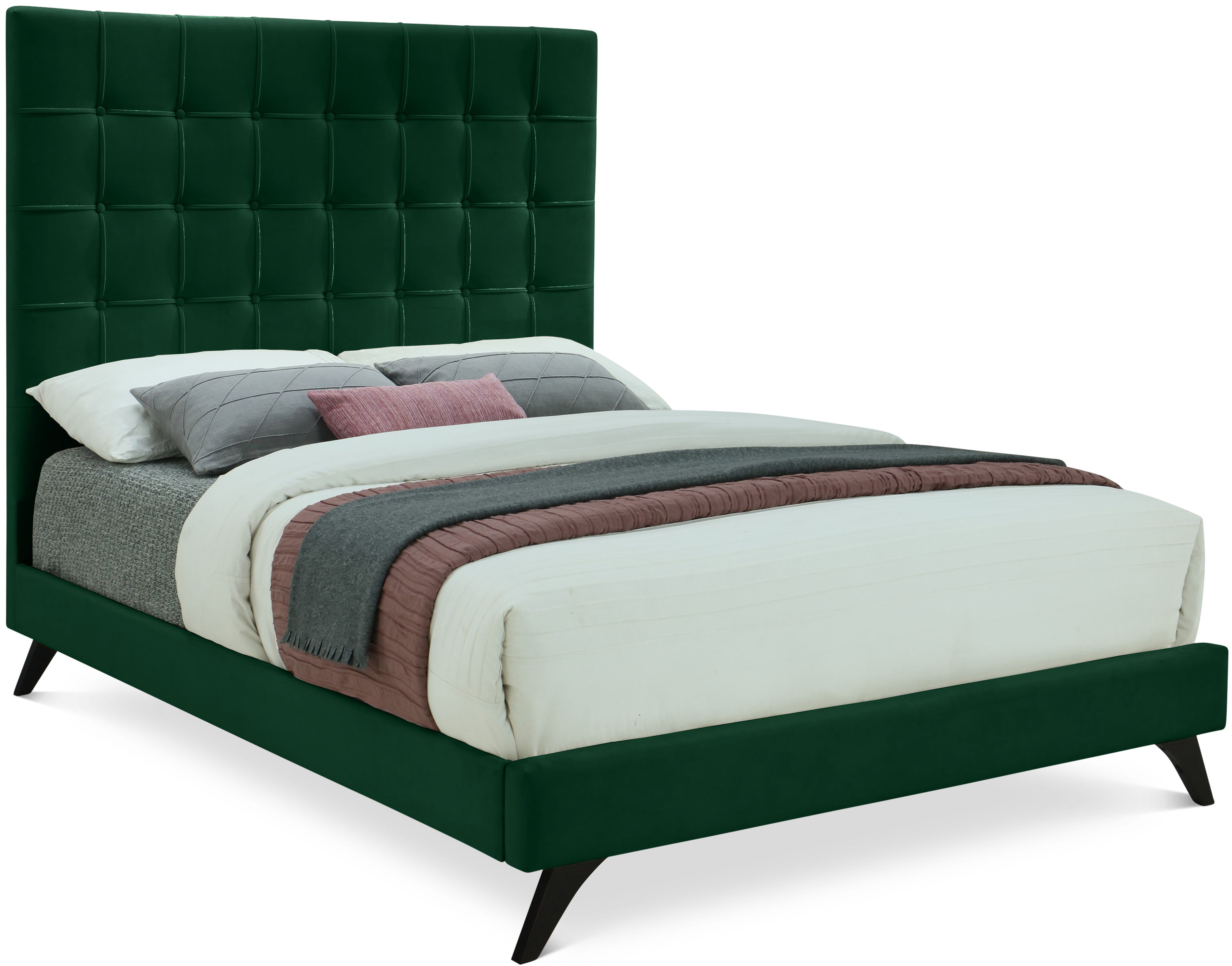 Elly - Queen Bed - Green