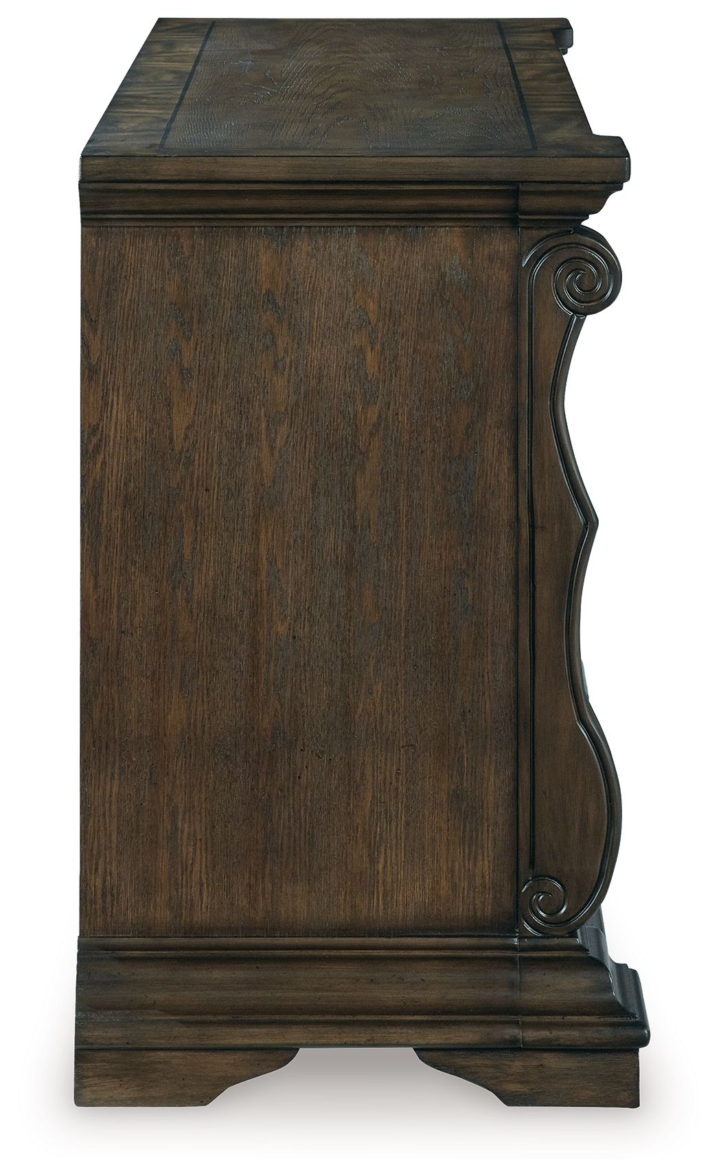Ashley Furniture Maylee - Dining Room Buffet - Dark Brown - Image 5