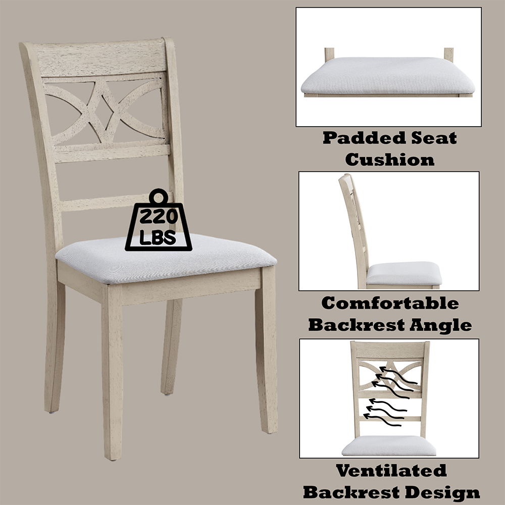 Ferris - Side Chair (Set of 2) - Antique Gray, beige, view 7