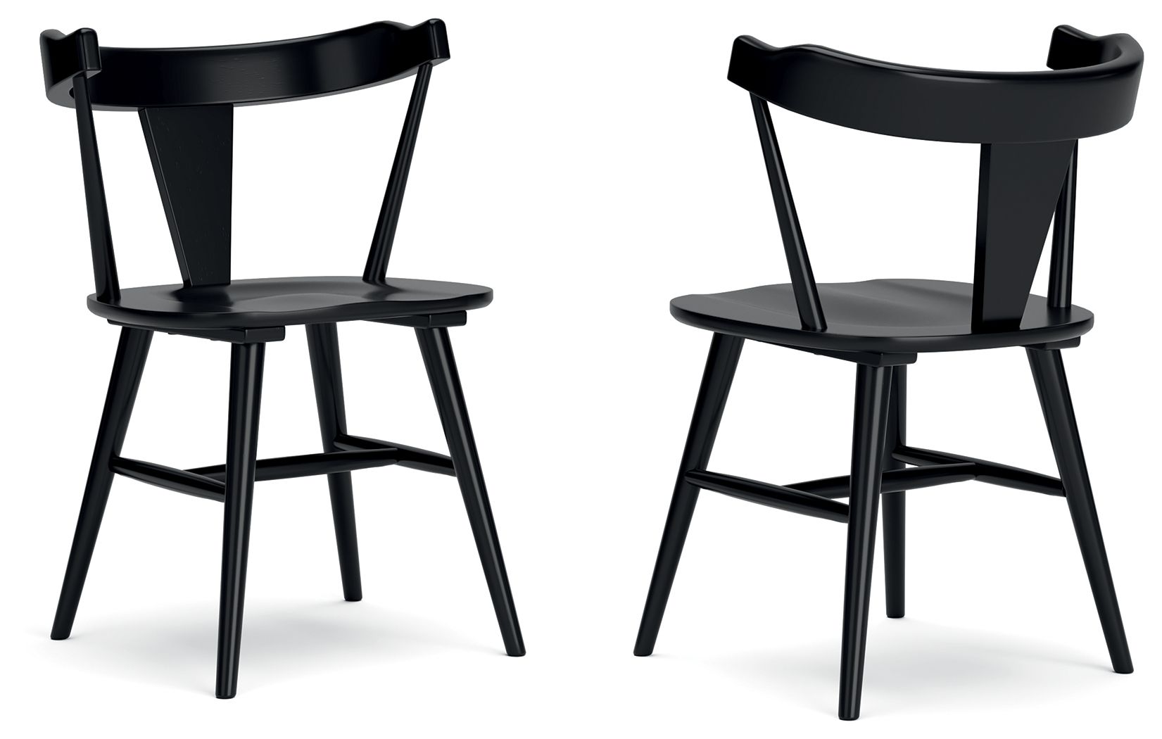Ashley Furniture Gretlynn - Dining Room Side Chair (Set of 2) - Black - Image 3
