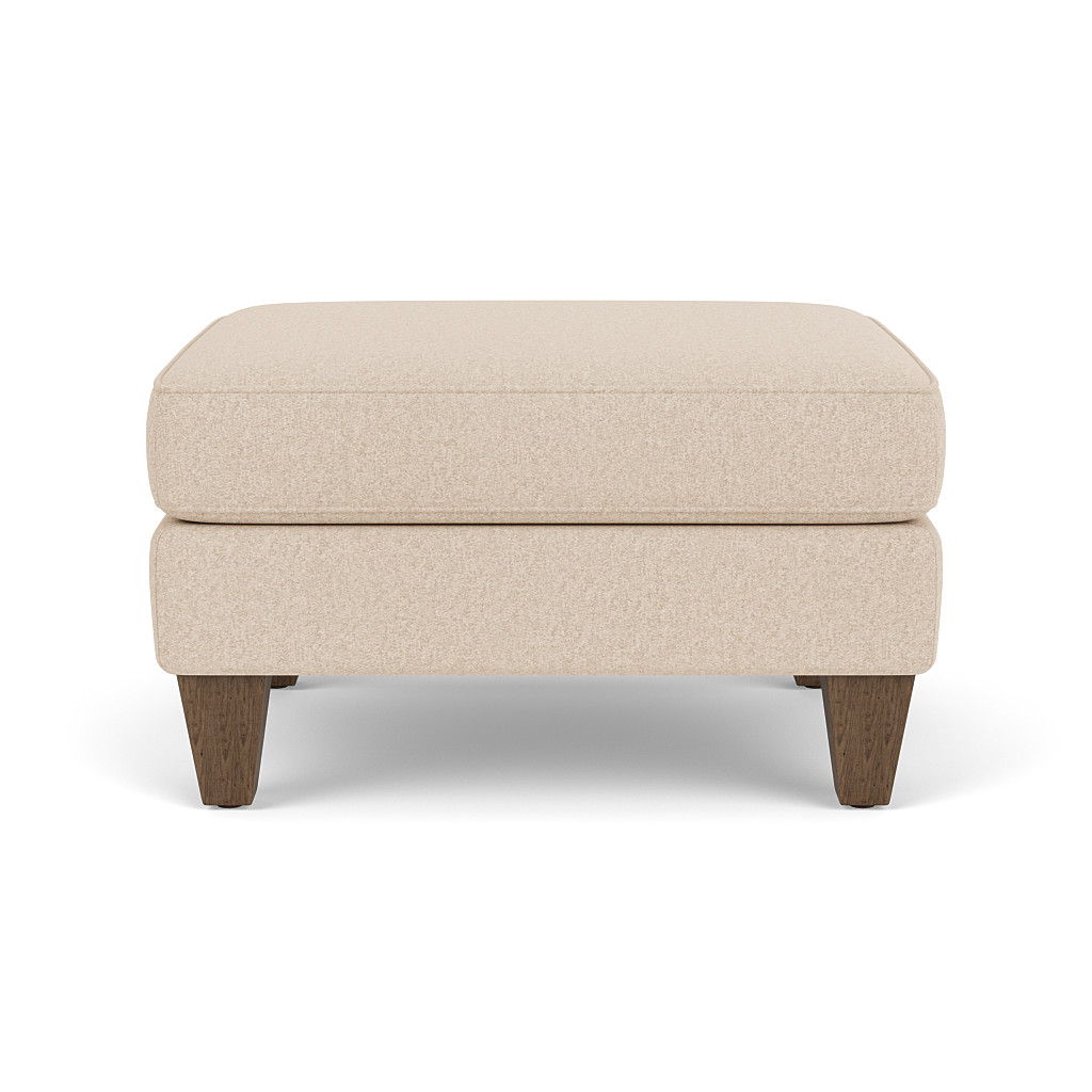 Westside - Leather Ottoman, dark brown, view 8