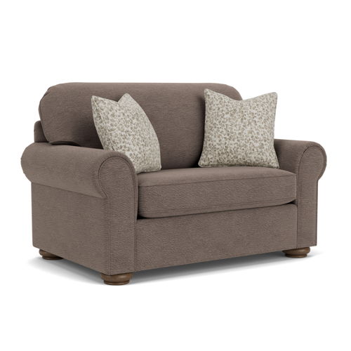 Preston - Fabric Stationary Twin Sleeper, gray