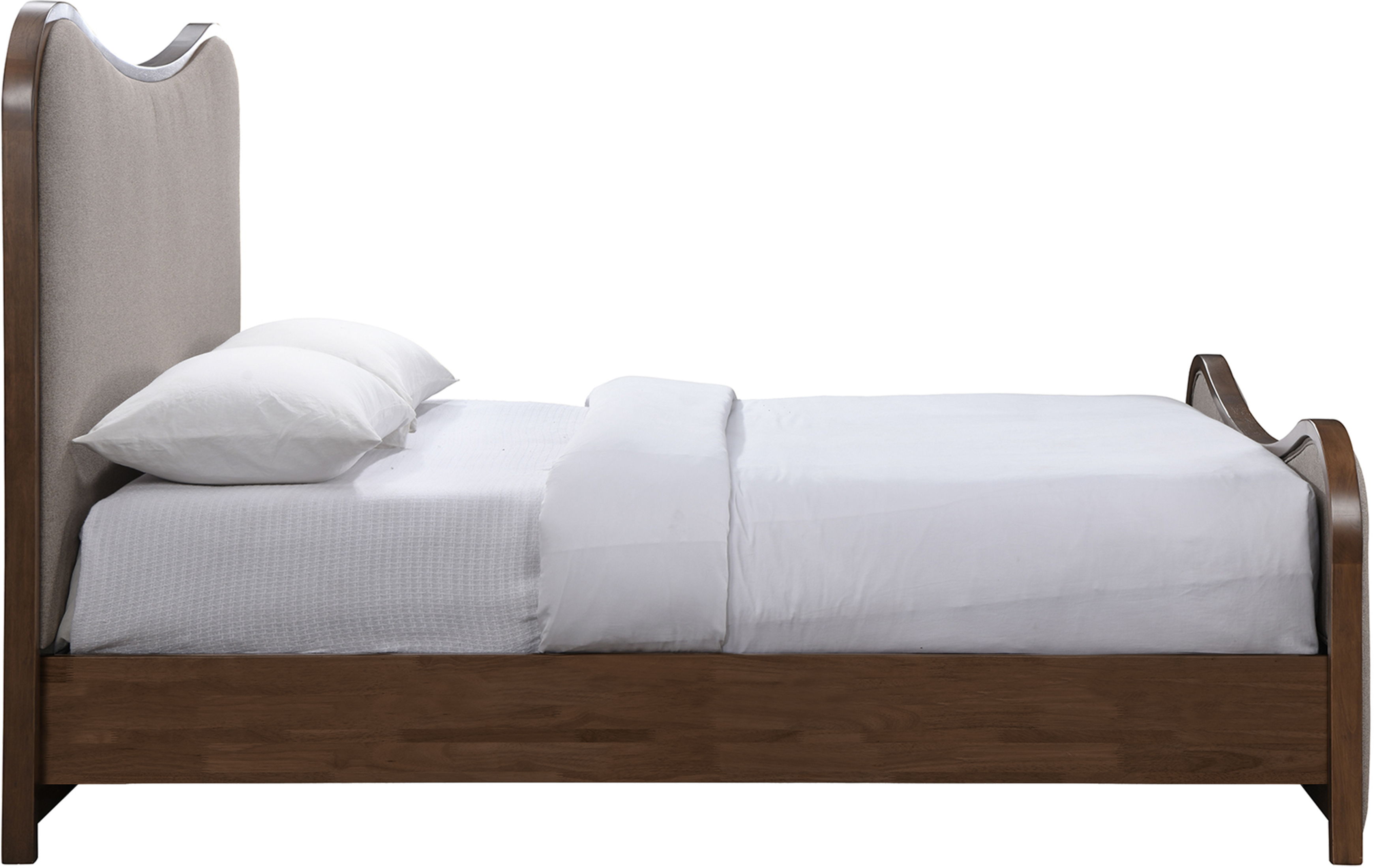Arvada - Upholstered Full Bed - Brown