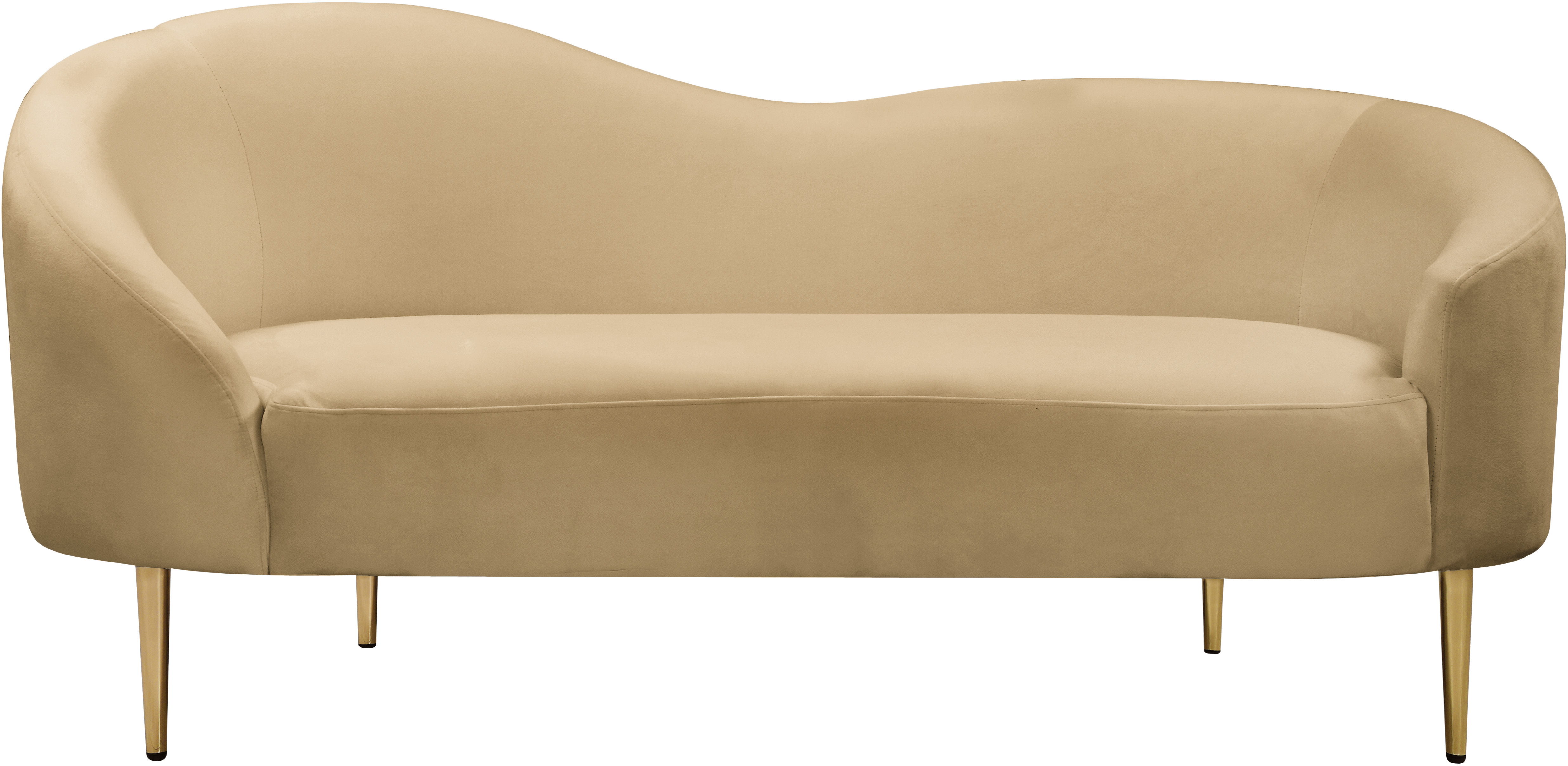 Ritz - Loveseat - Camel