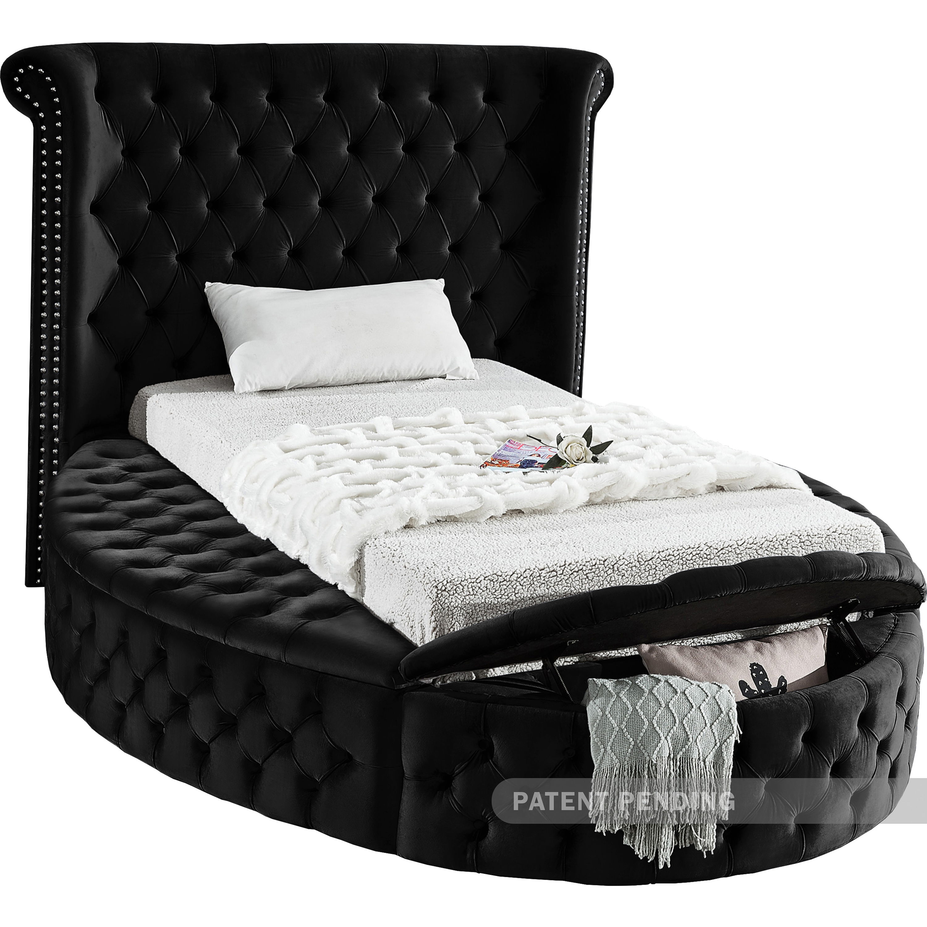Luxus - Twin Bed - Black