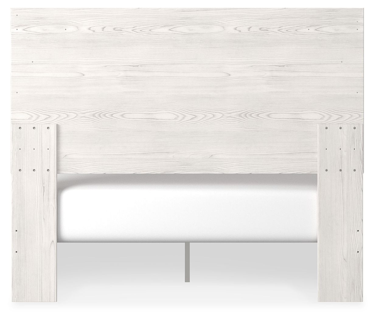 Ashley Furniture Gerridan - Queen Panel Bed - White / Gray - Image 5