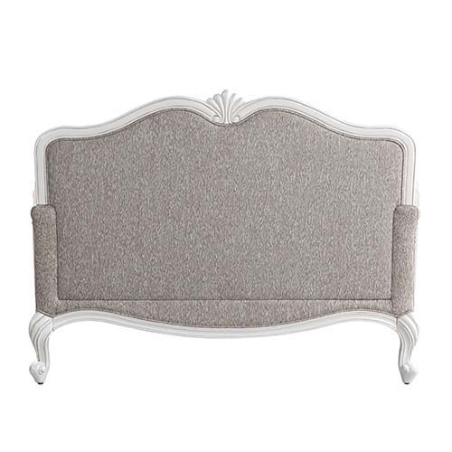 Ciddrenar - Loveseat With 3 Pillows - Fabric & White, blue, view 8