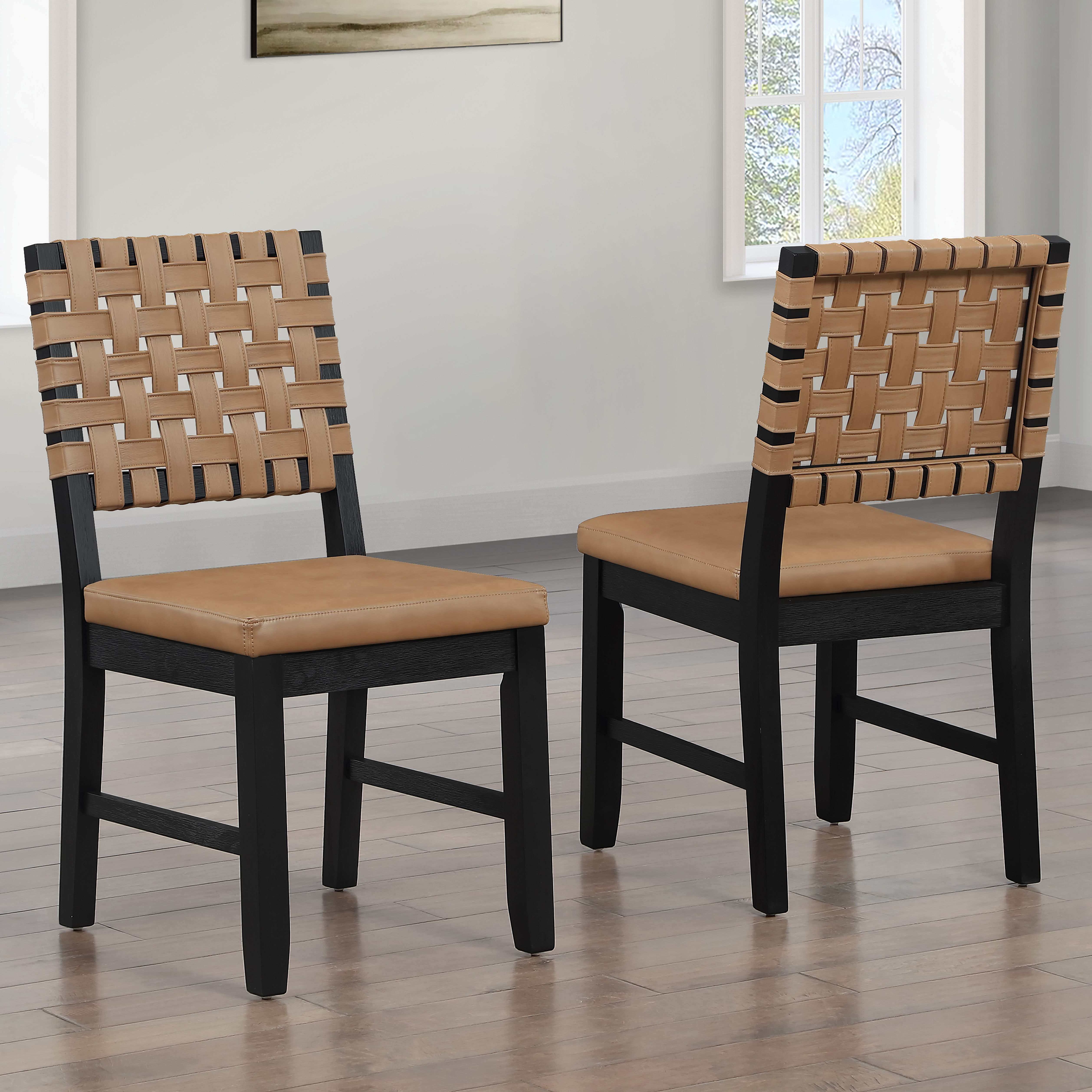 Reid - Side Chair - Black