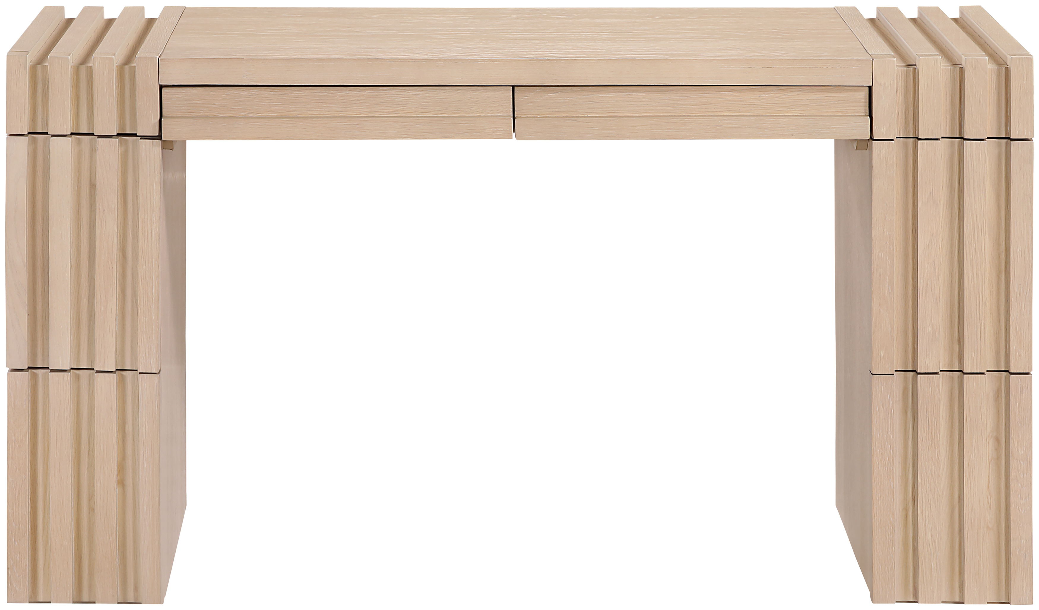 Stanton - Oak Veneer And Solid Wood Console Table - Natural