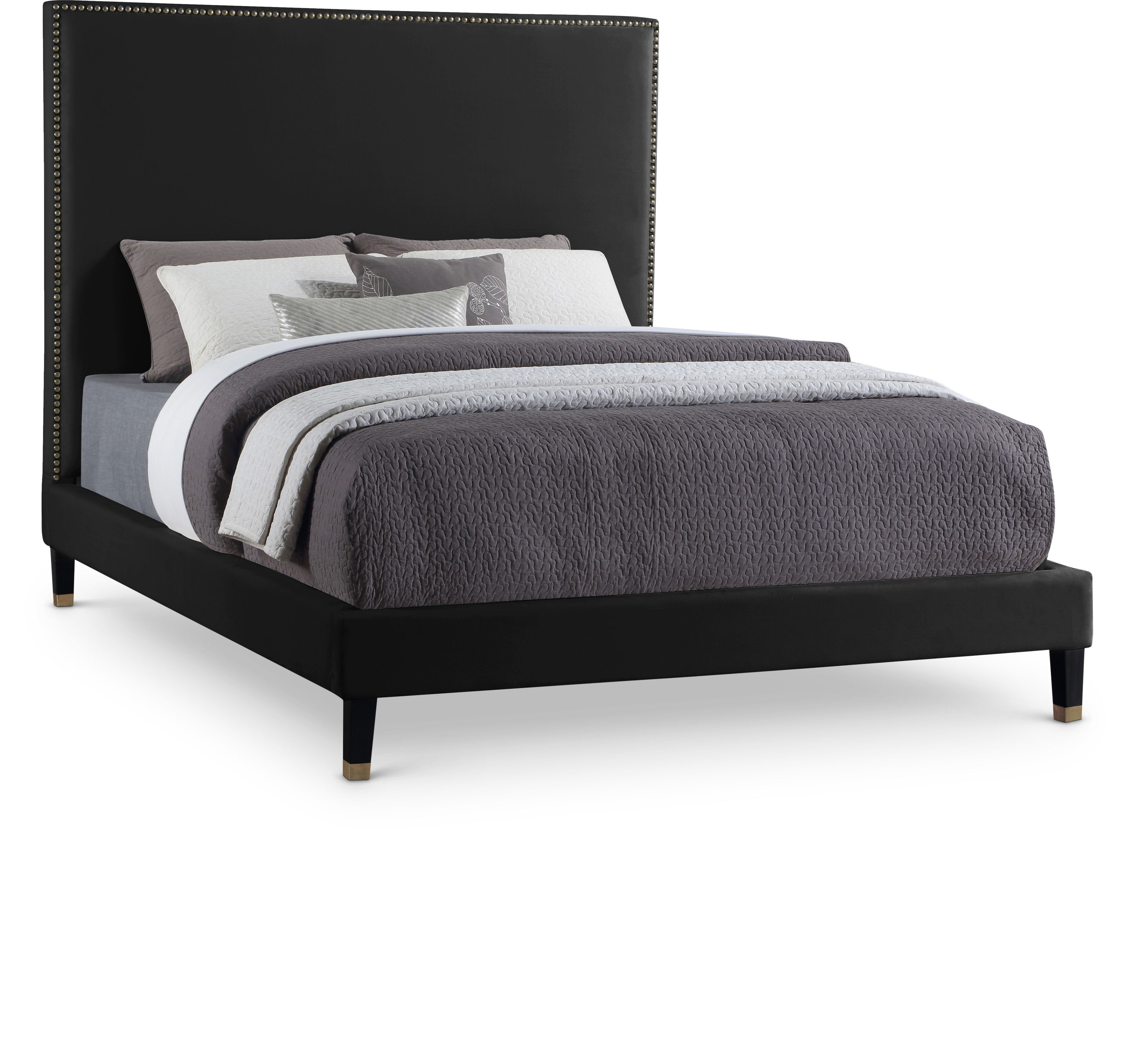 Harlie - King Bed - Black