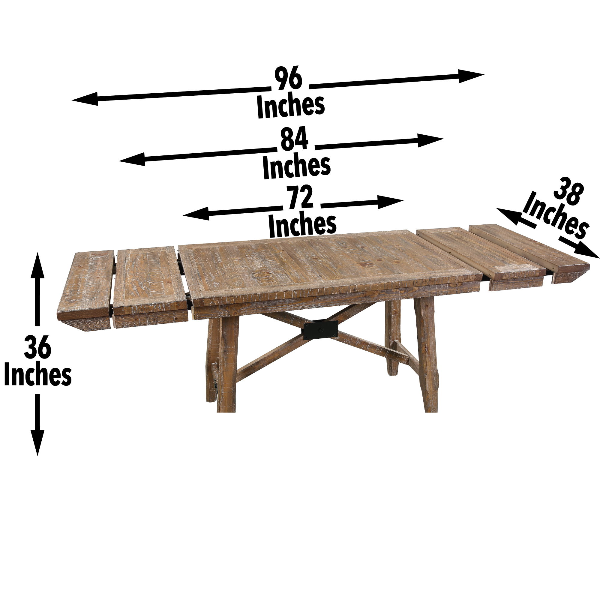 Riverdale - Counter Table Top - Dark Brown