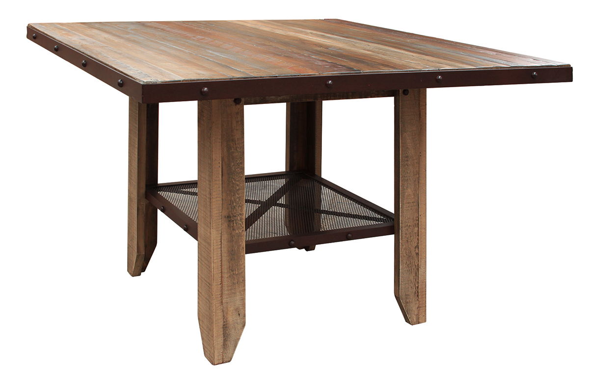Antique Multicolor Counter Table Image