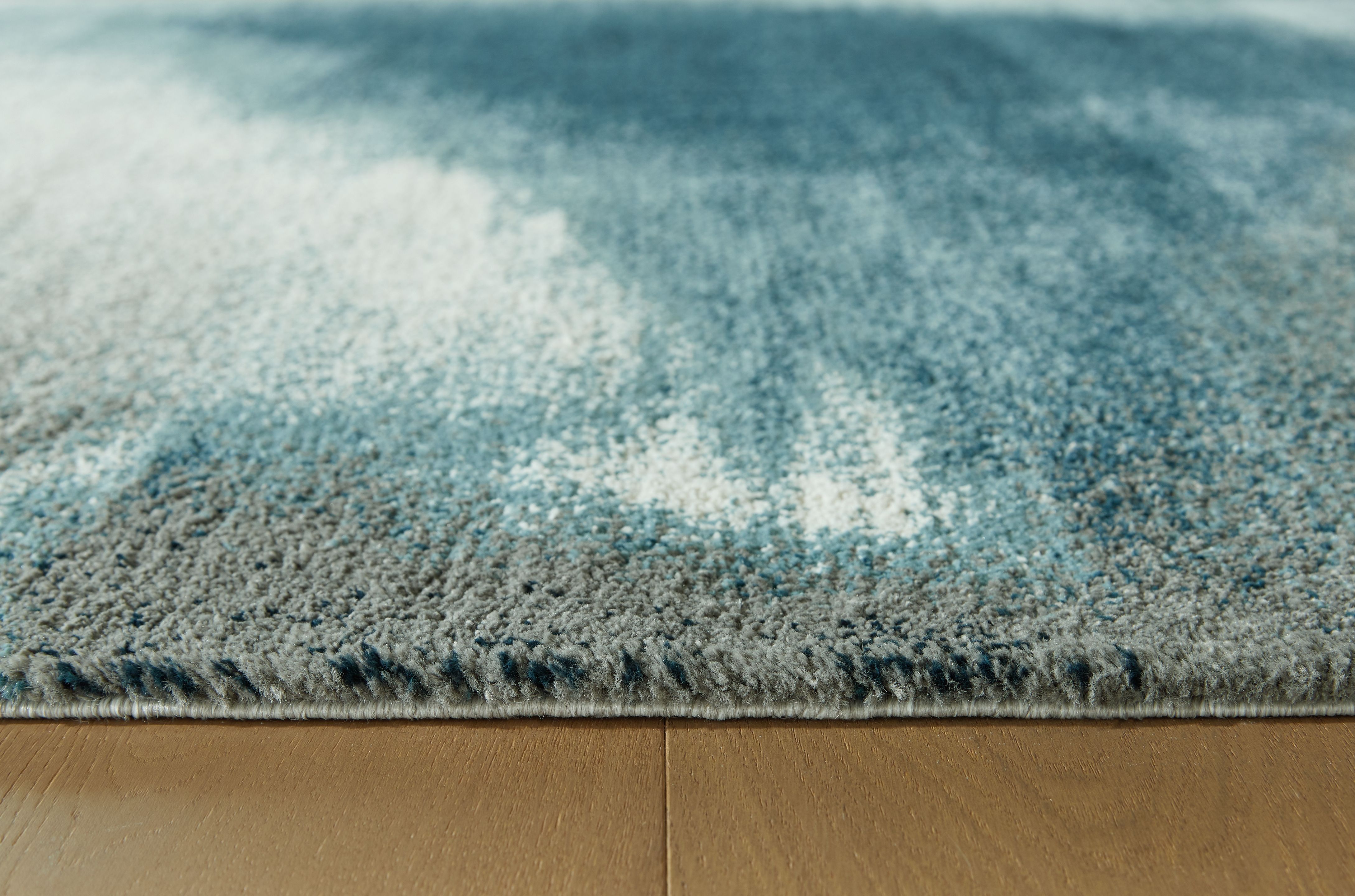 Brentward - 8' x 10' Rug - Blue / Gray / Ivory