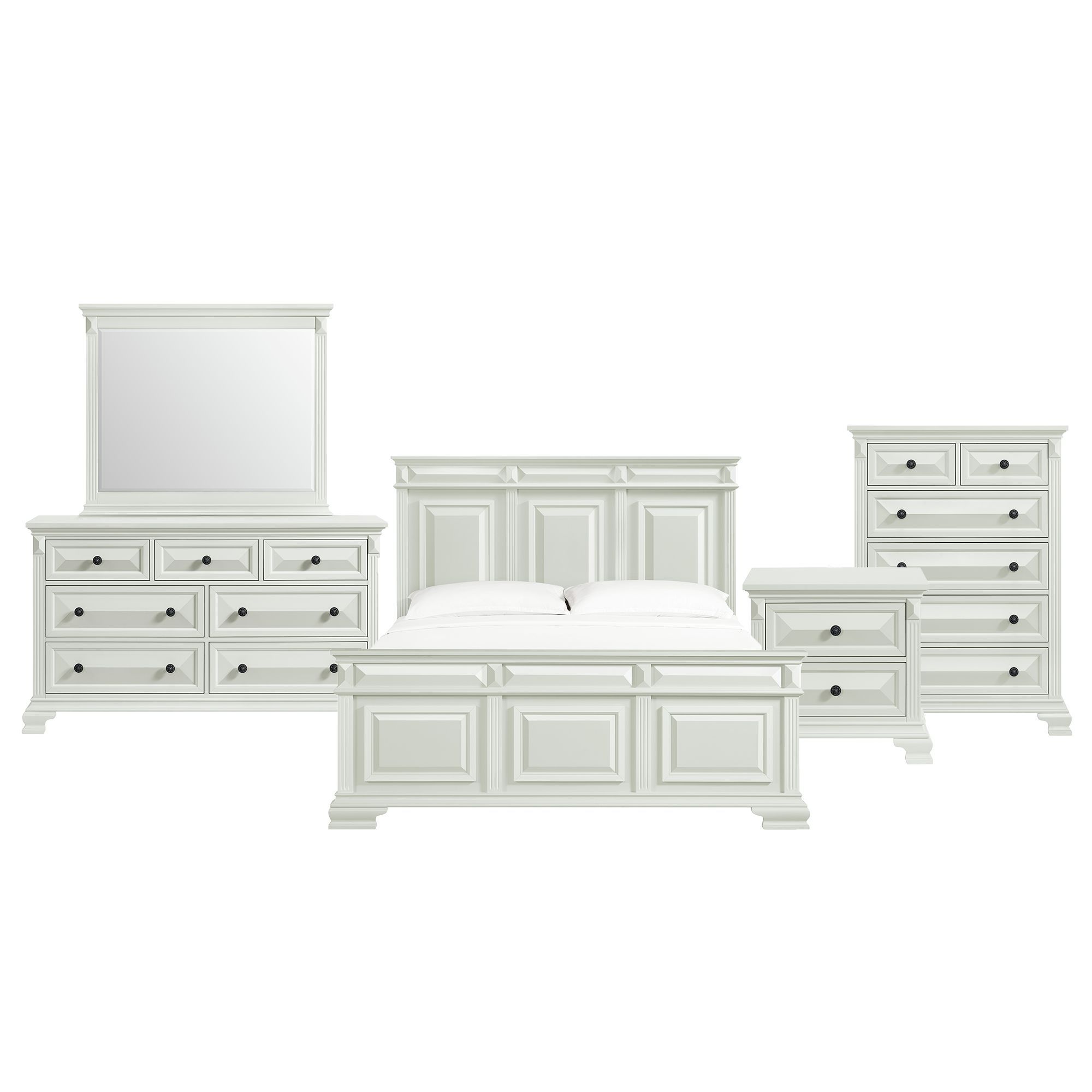 King · 5 Pc · Bedroom Set