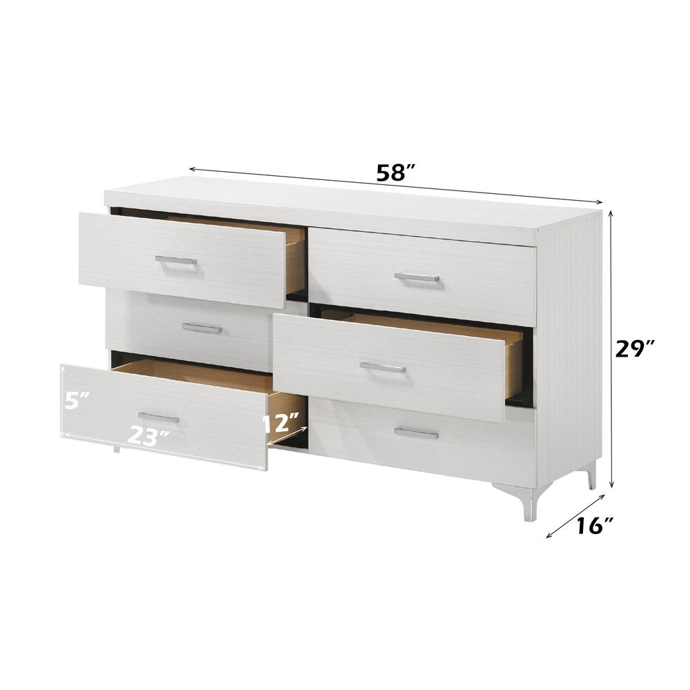 Casilda - Dresser - White, white, view 5