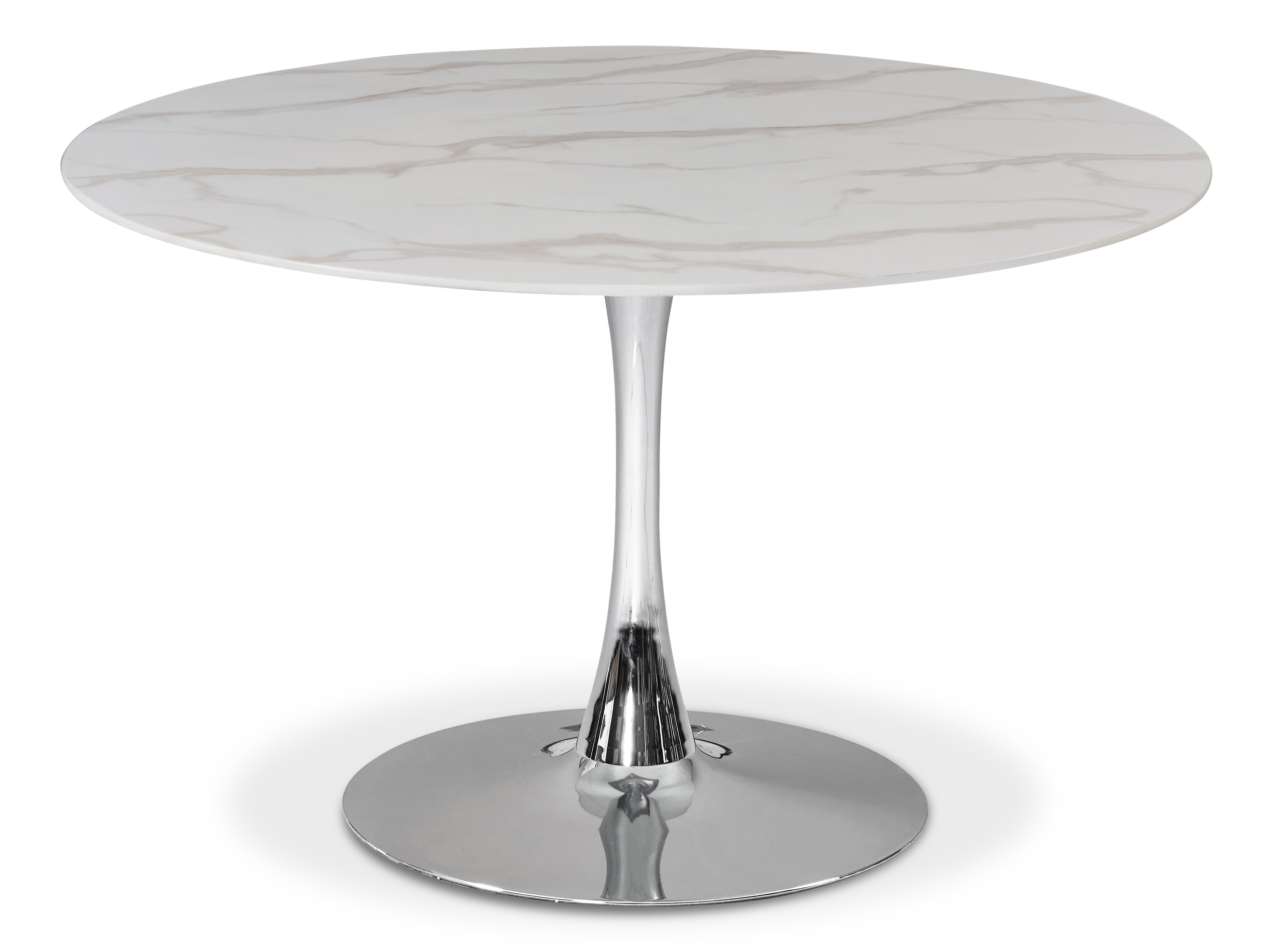 Tulip - 48" Dining Table - Chrome