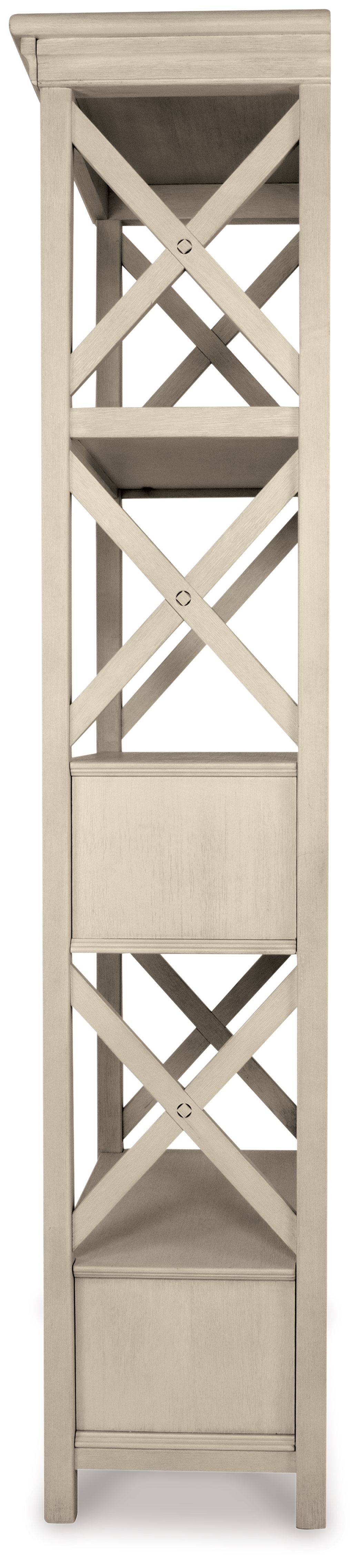 Ashley Furniture Bolanburg - Display Cabinet - Antique White - Image 7
