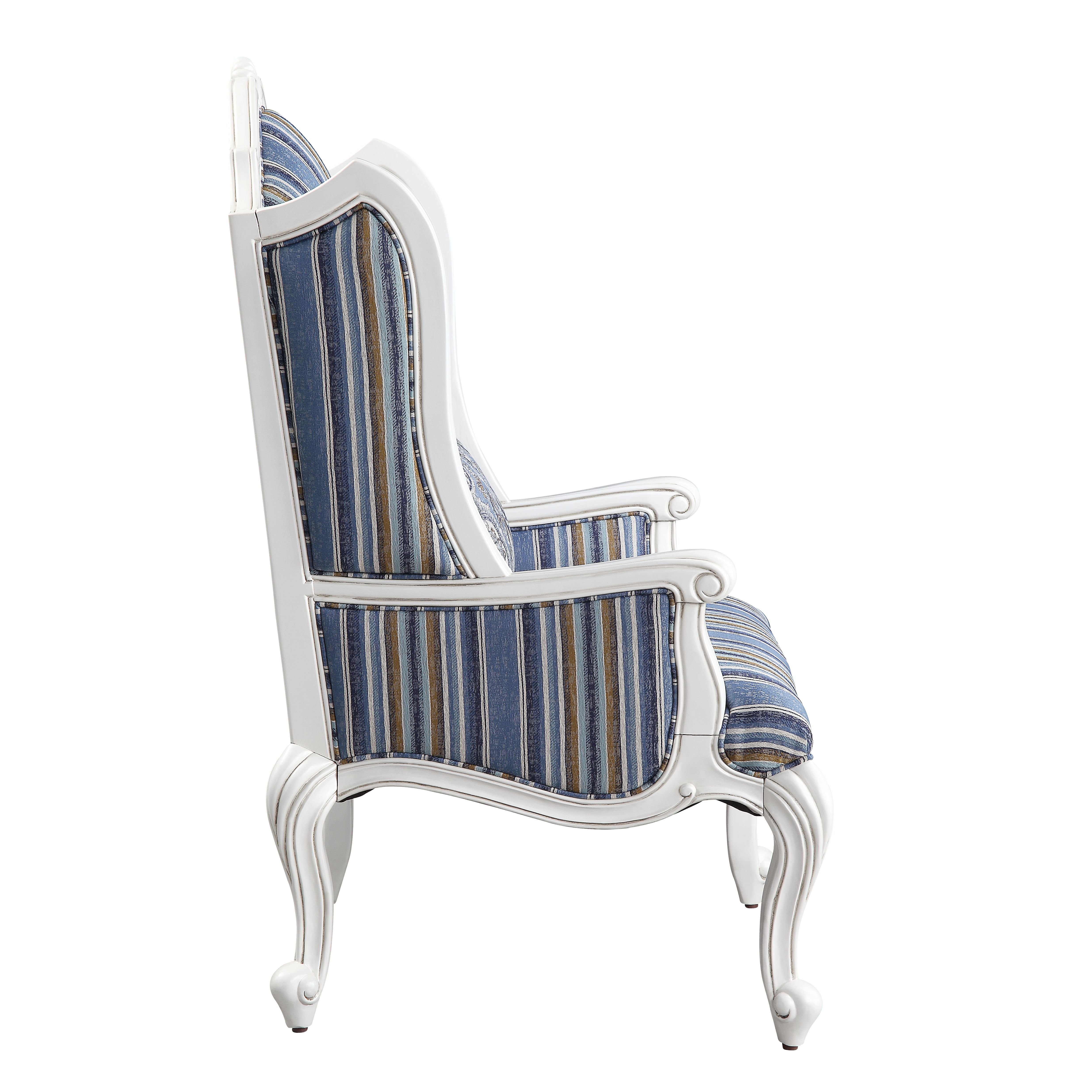 Ciddrenar - Chair With Pillow - Fabric & White, blue, view 7