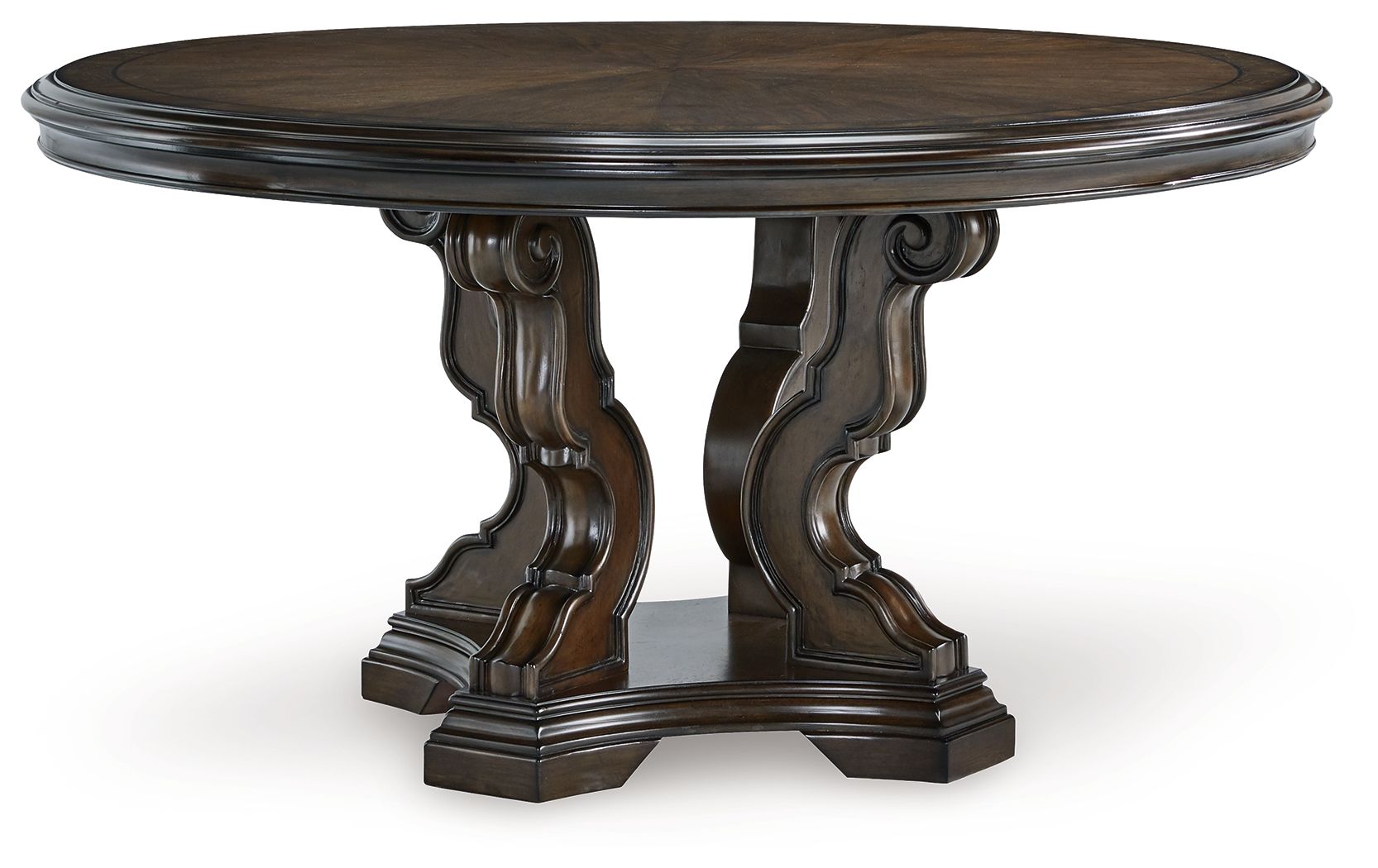 Ashley Maylee - Dark Brown - Dining Table