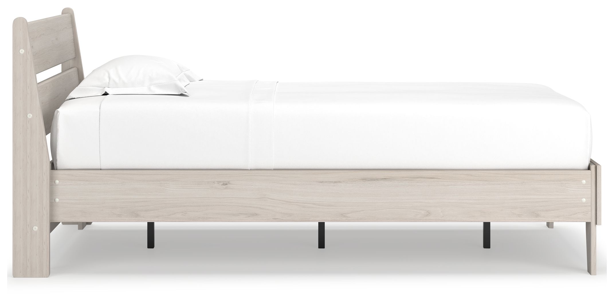 Socalle - Twin Panel Platform Bed - Natural