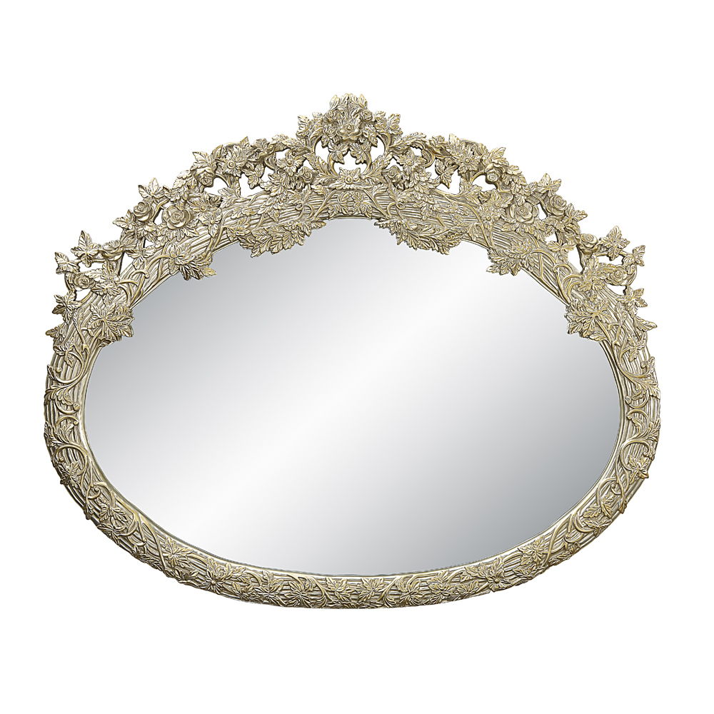 Sorina - 57" Mirror - Antique Gold, beige, view 2