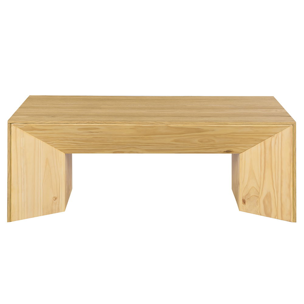 Harold - Coffee Table - Brown, light brown, view 8