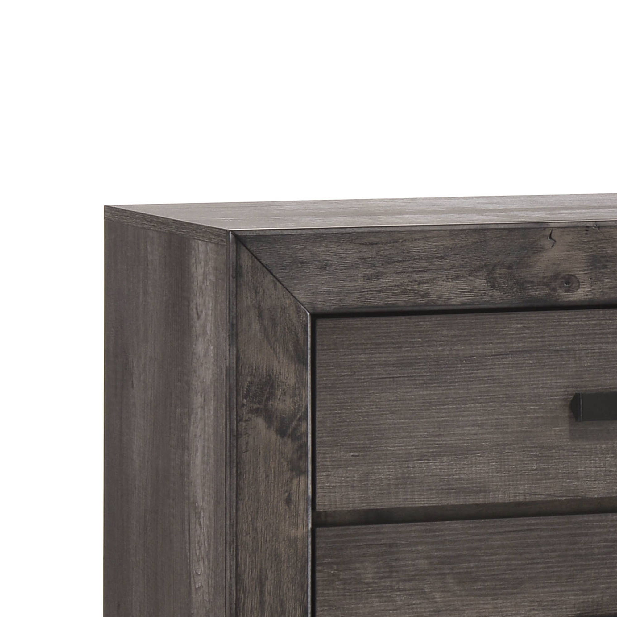 Nathan - Dresser & Mirror Set - Gray Oak