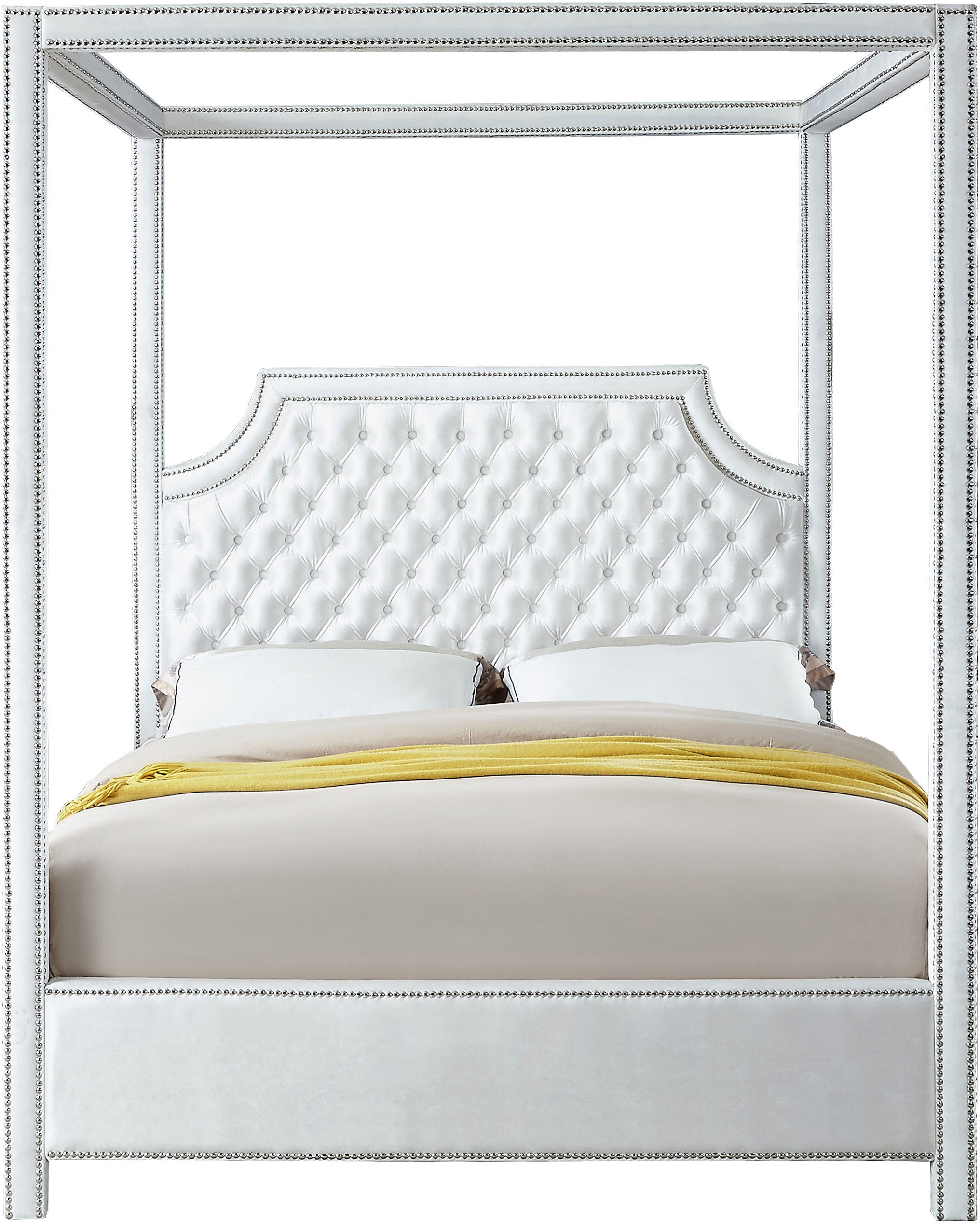 Rowan - Queen Bed - White