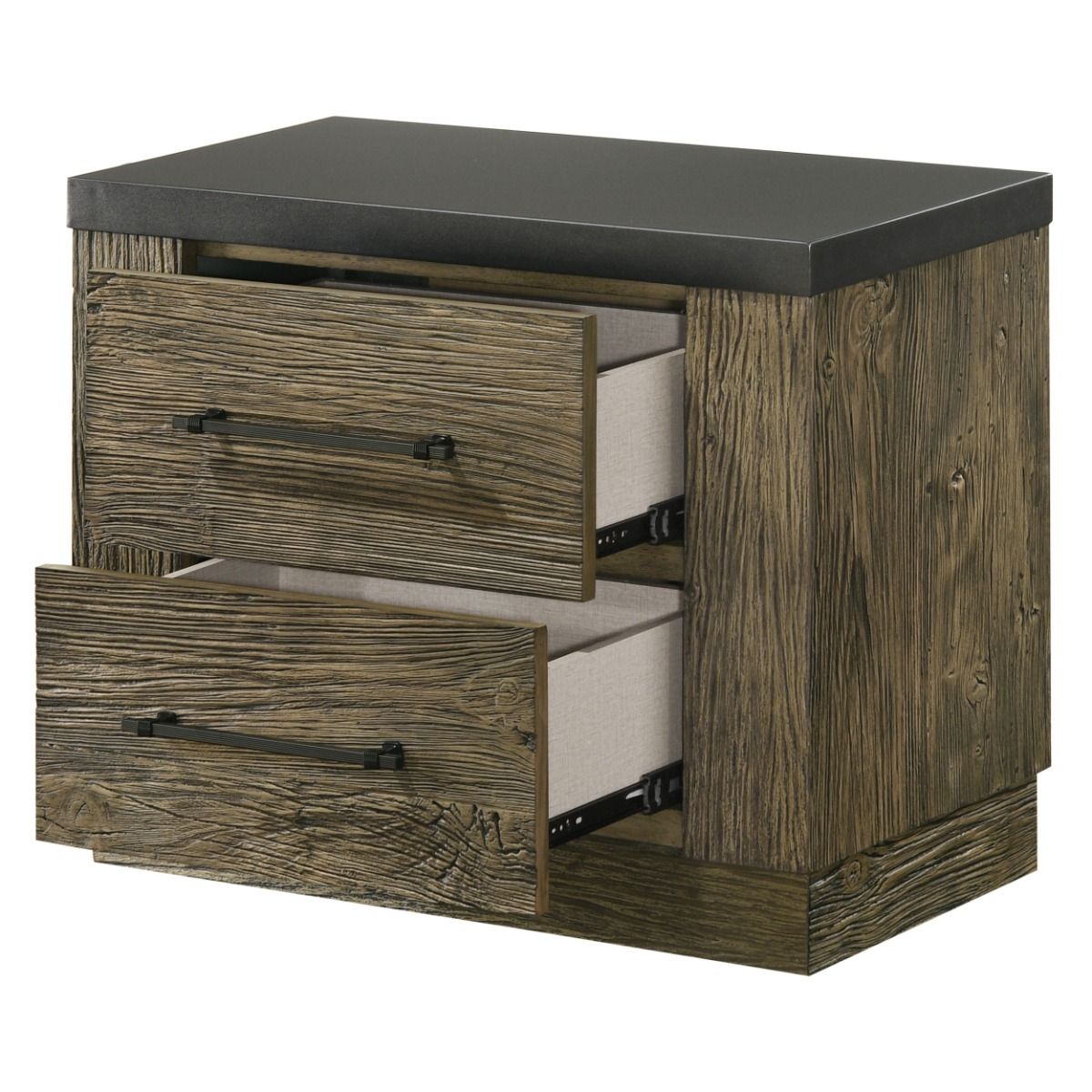 Lance - Nightstand - Tree Bark, light brown, view 7