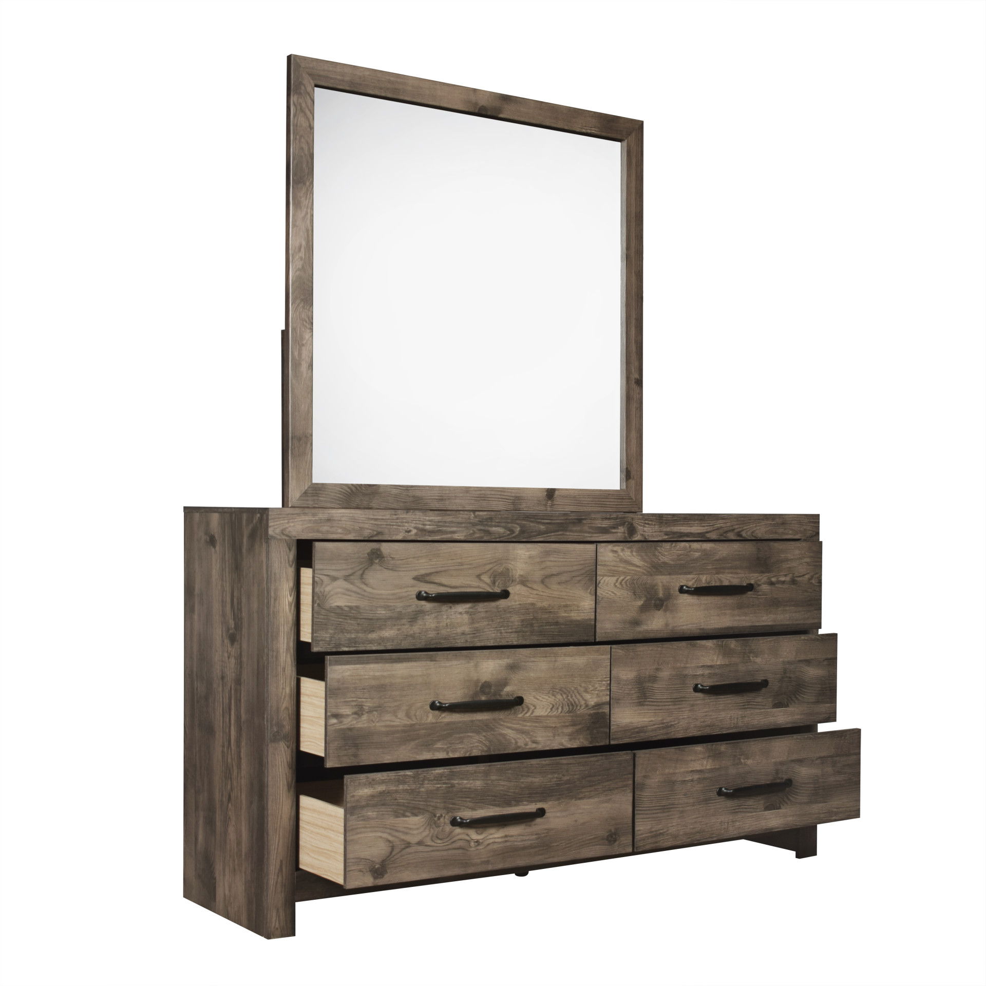 Misty Lodge - Mirror - Greige, light brown, view 4