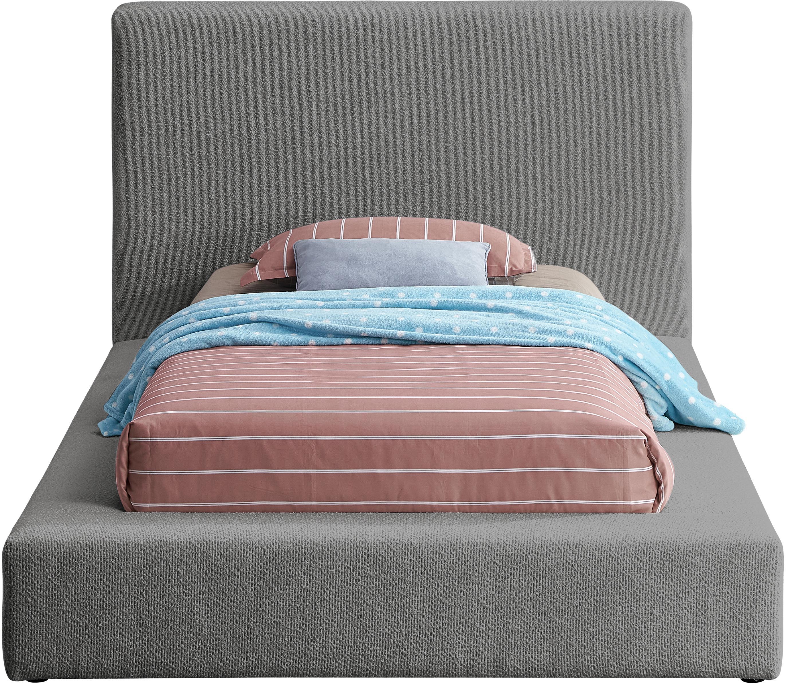 Terra - Twin Bed - Gray