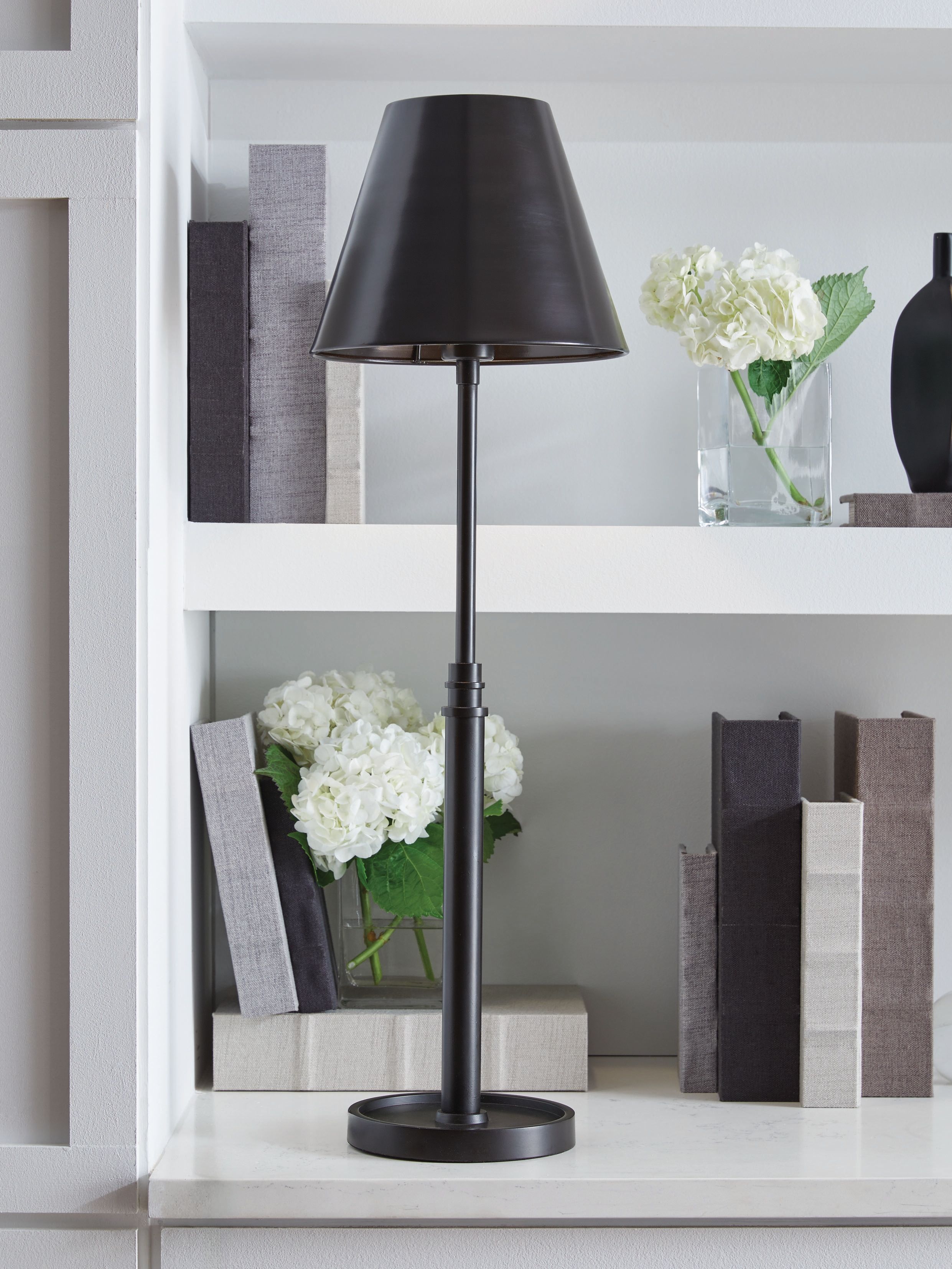 Wimner - Metal Table Lamp - Antique Bronze Finish