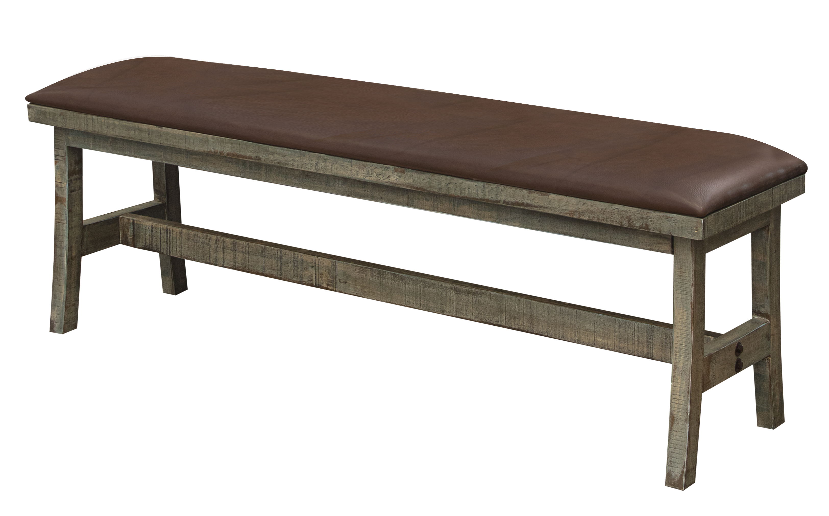 International Furniture Direct Antique - Bench - Multicolor