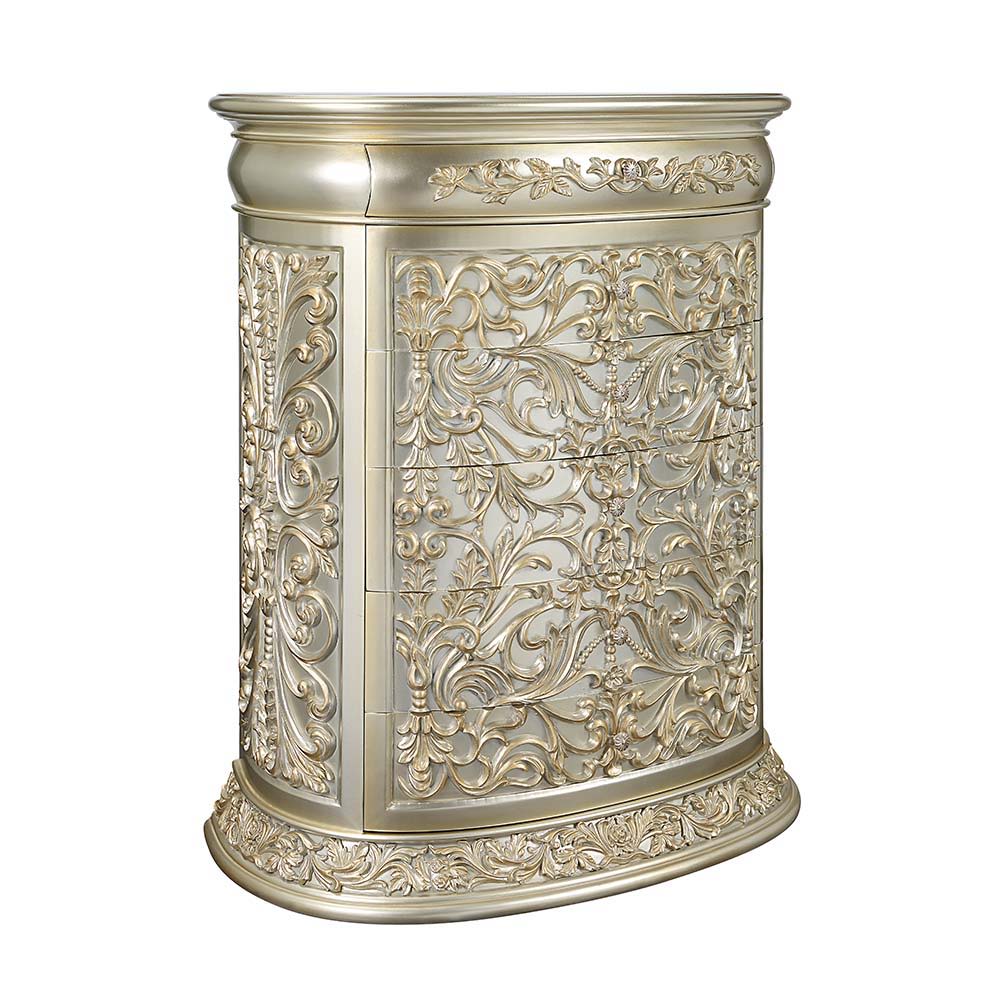 Sorina - Chest - Antique Gold, beige
