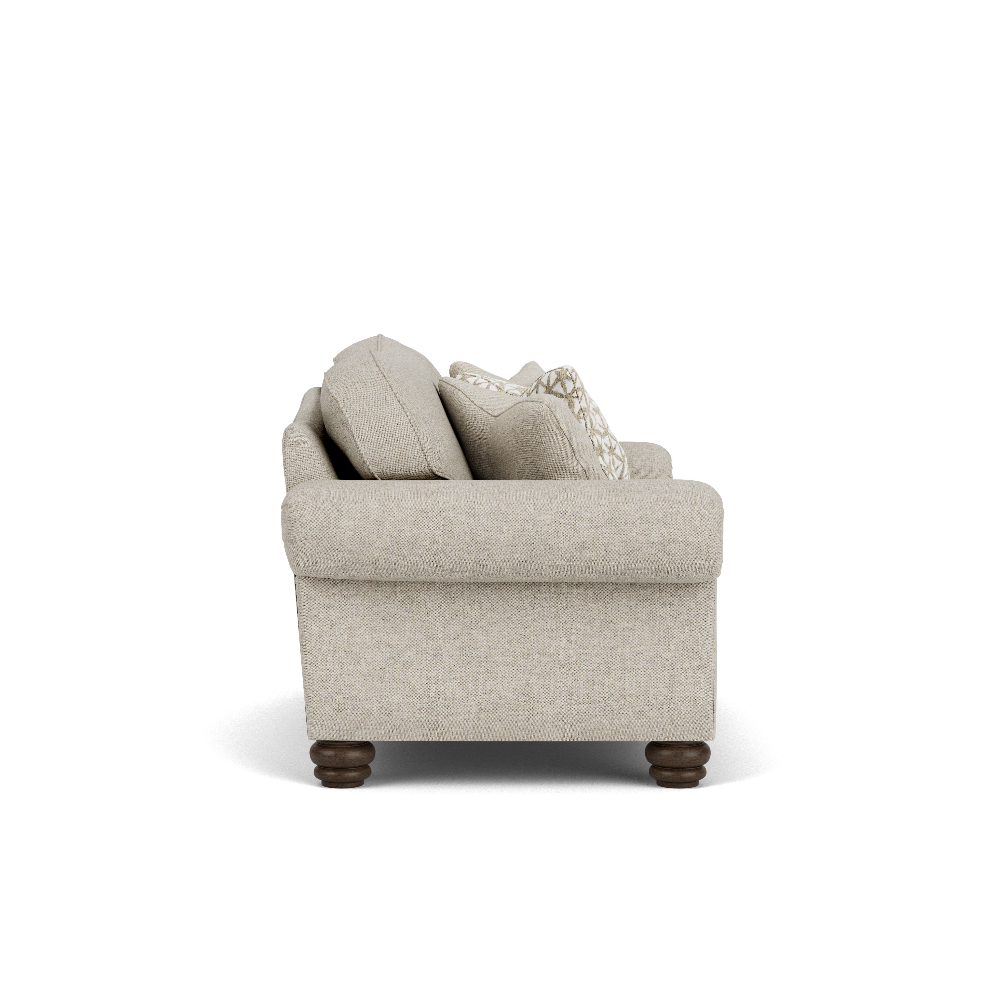 Bexley - Fabric Loveseat, beige, view 5