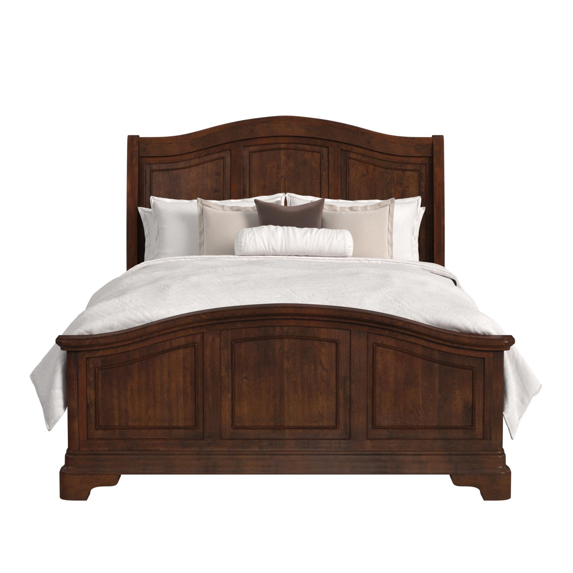 Cameron - Queen Panel Bed - Cherry