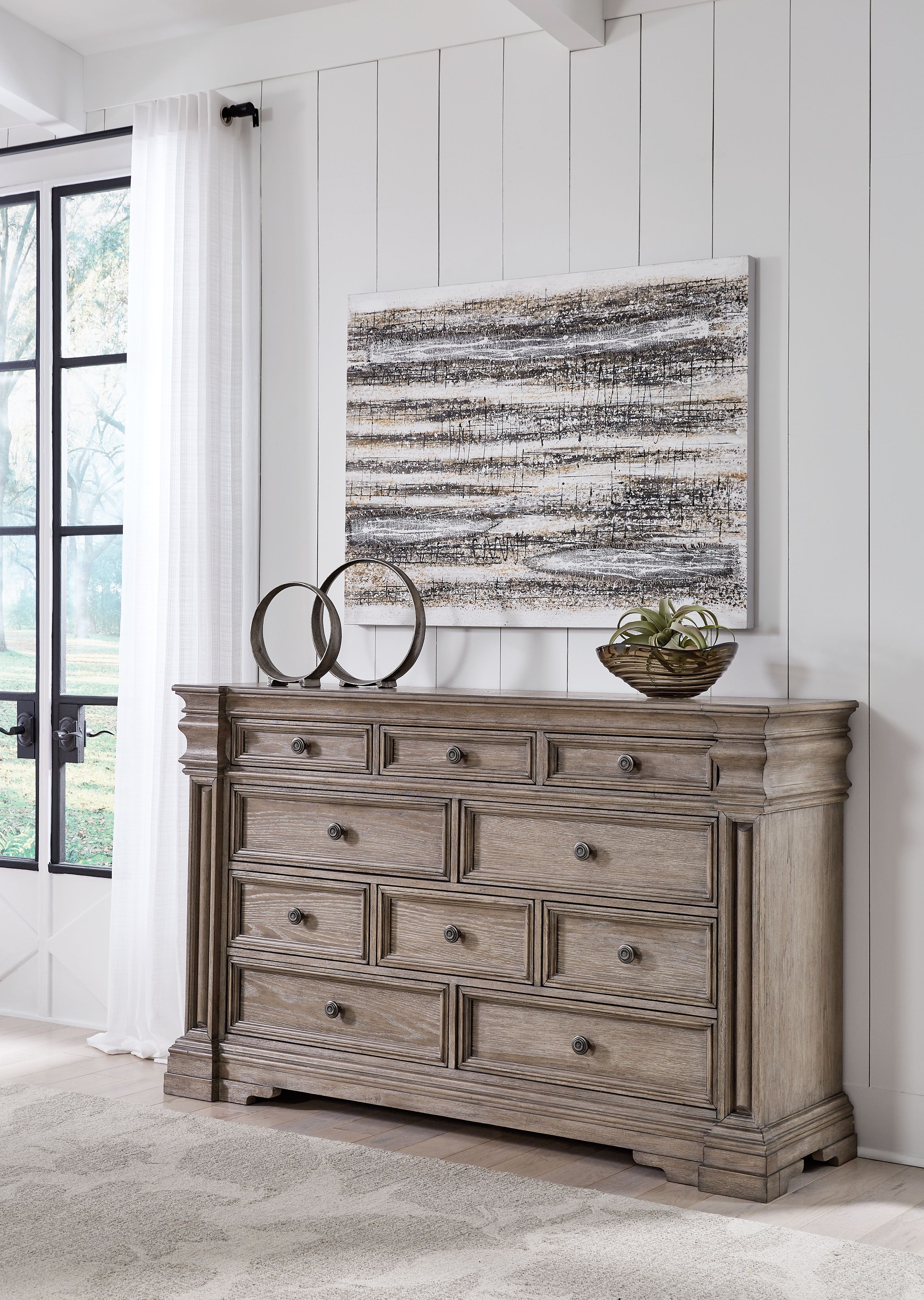 Blairhurst - Dresser - Light Grayish Brown