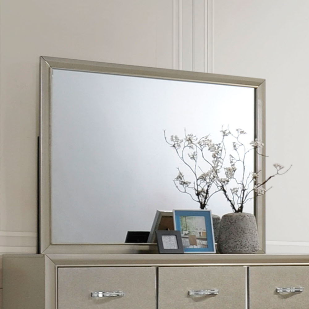 Carine - Mirror - Champagne, beige, view 2