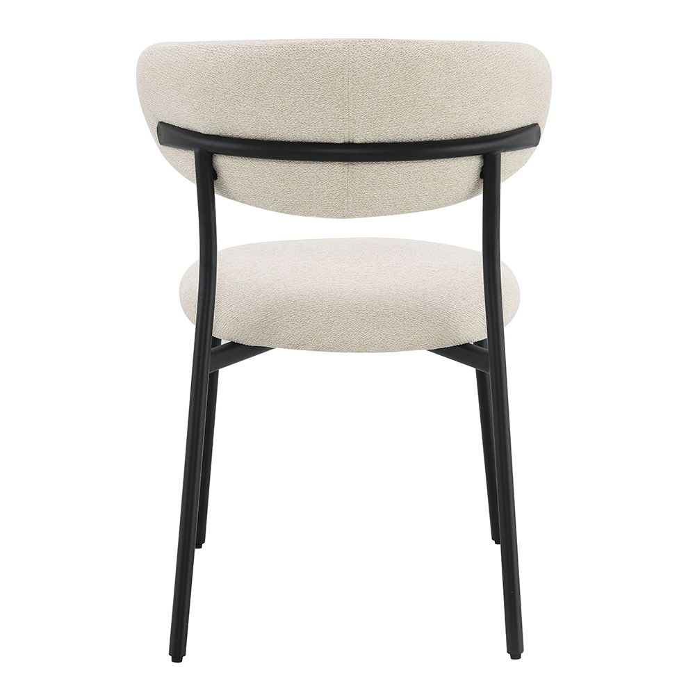 Jirina - Side Chair (Set of 2) - Beige Chenille, beige, view 4