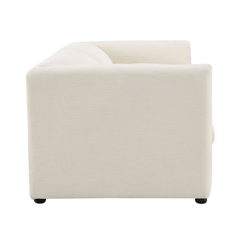 Jaeda - Loveseat - Beige Linen, beige, view 3