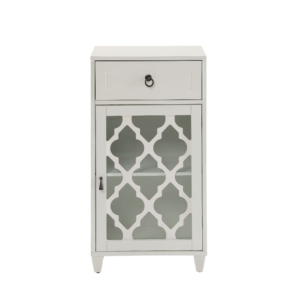 Ceara - Accent Table - White, white, view 8